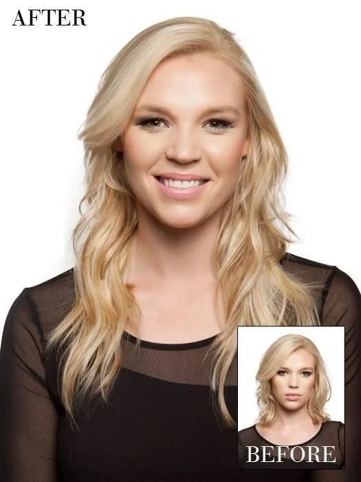 16" Loose Waves Clip In Extension (1pc) | CLOSEOUT