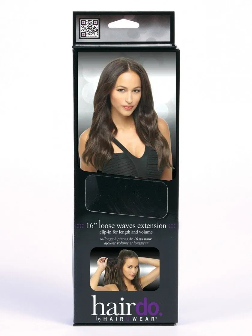 16" Loose Waves Clip In Extension (1pc) | CLOSEOUT