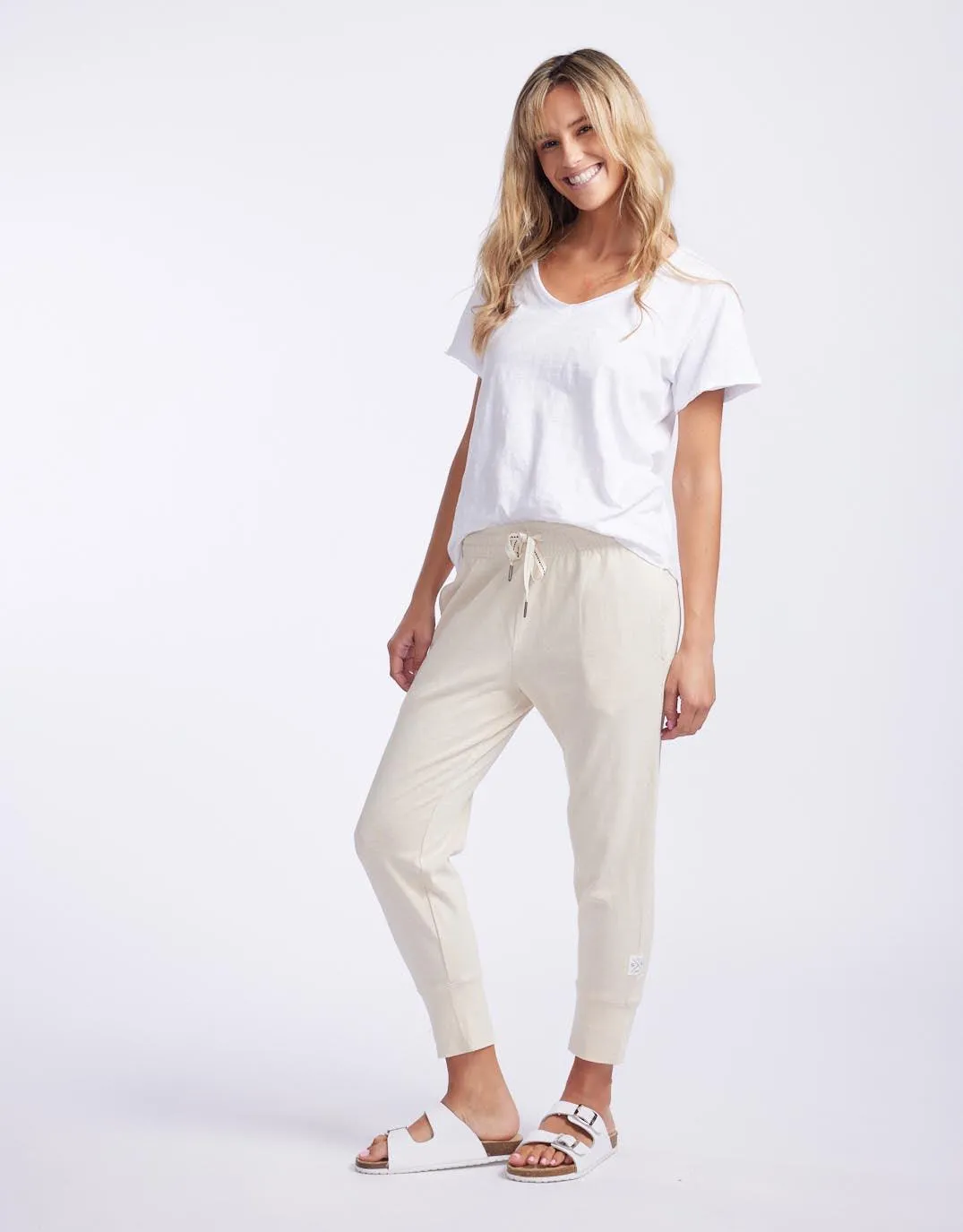 3/4 Brunch Pants - Natural