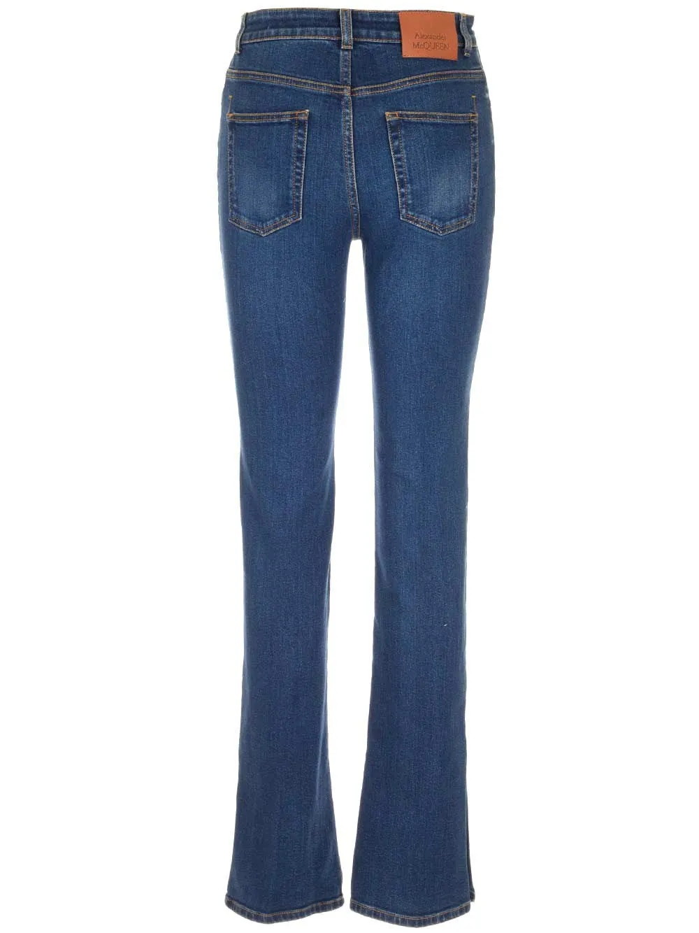 Alexander McQueen Slim-Fit Flared Jeans