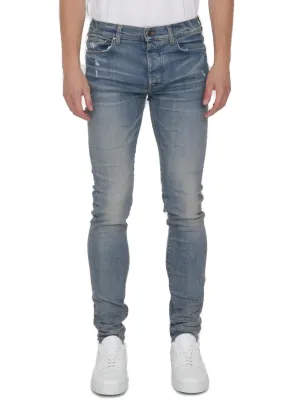 Amiri Logo Patch Slim Fit Jeans