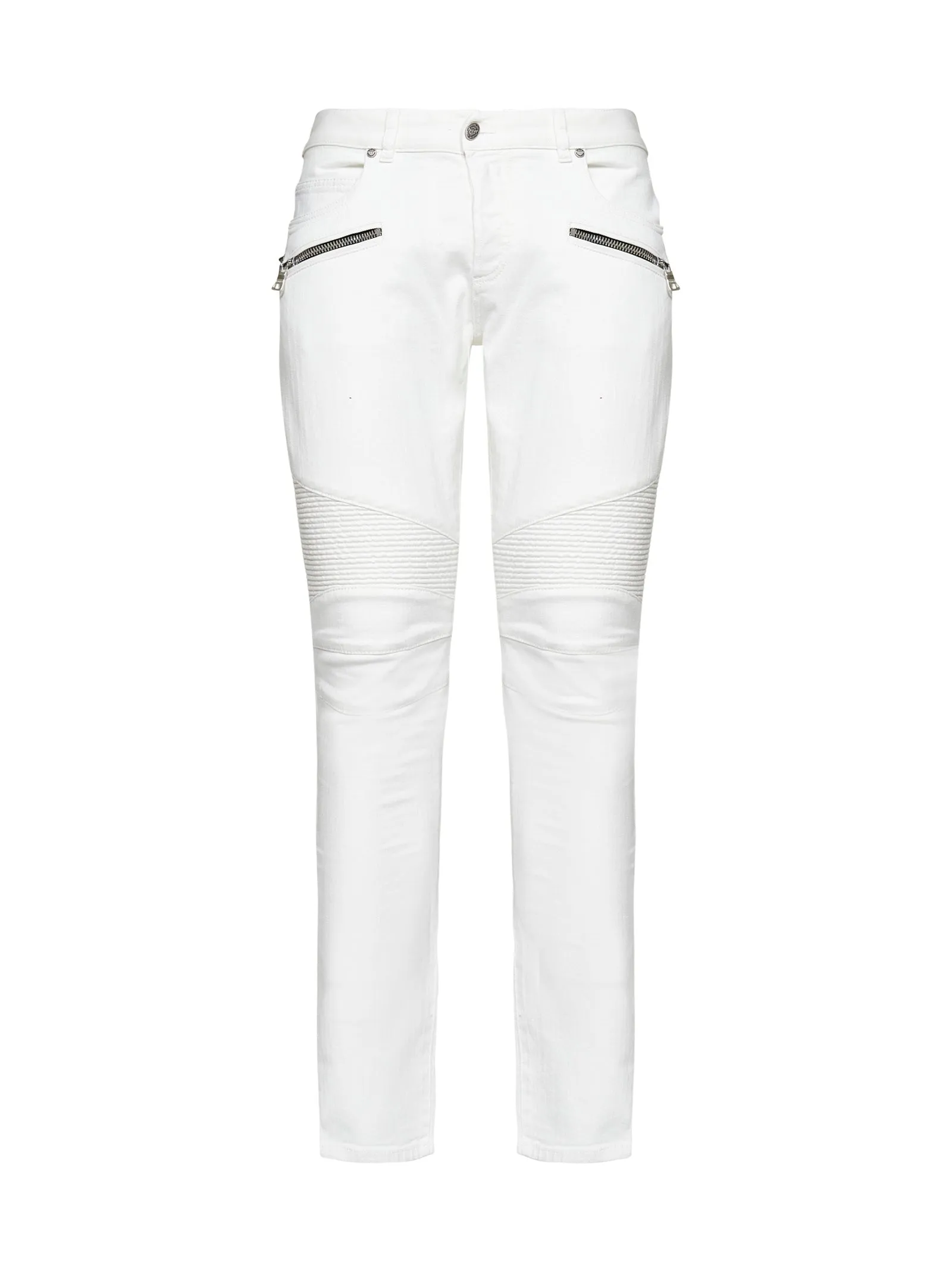 Balmain Ribbed Slim Fit Jeans