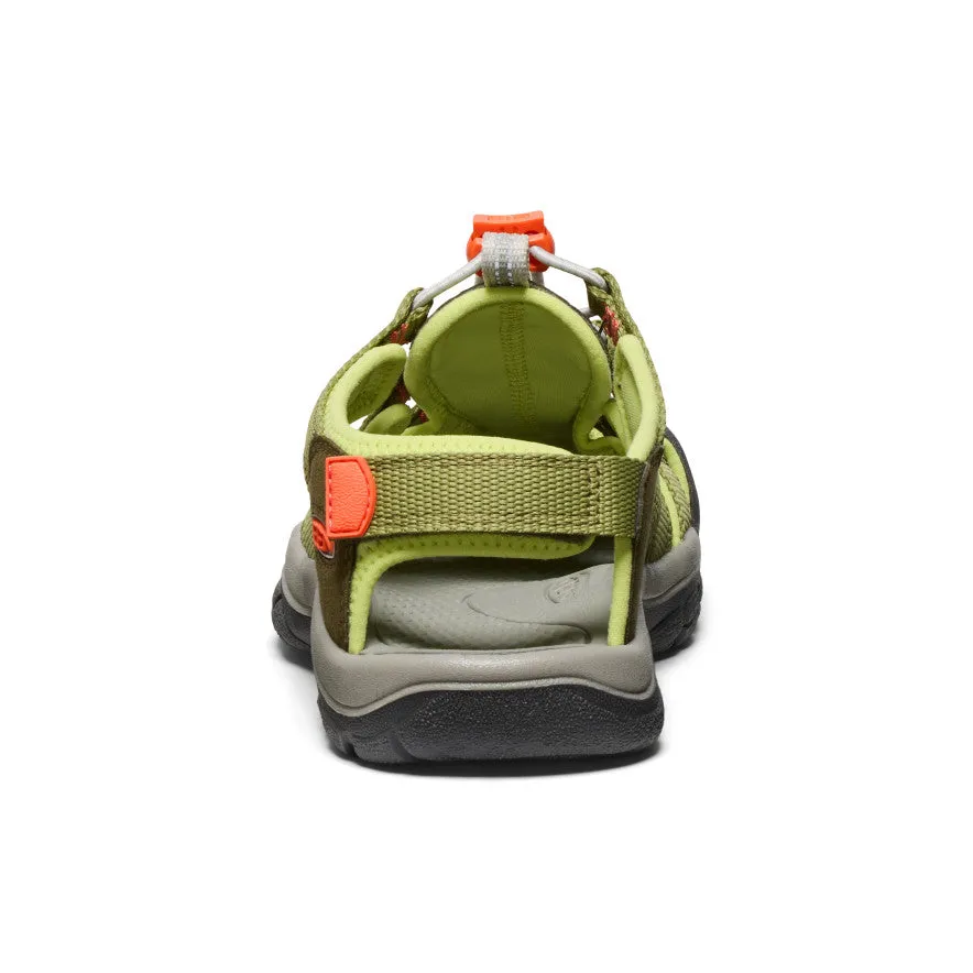 Big Kids' Newport Boundless Sandal  |  Dark Olive/Scarlet Ibis