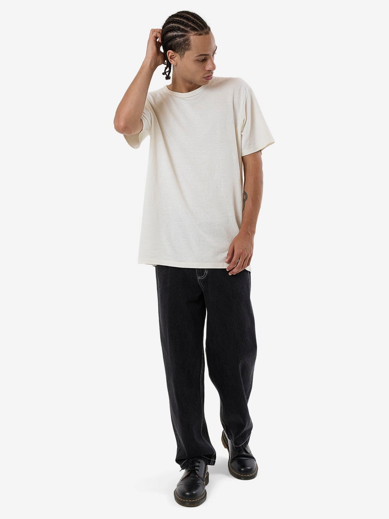 Big Slacker Baggy Denim Jean - Aged Black