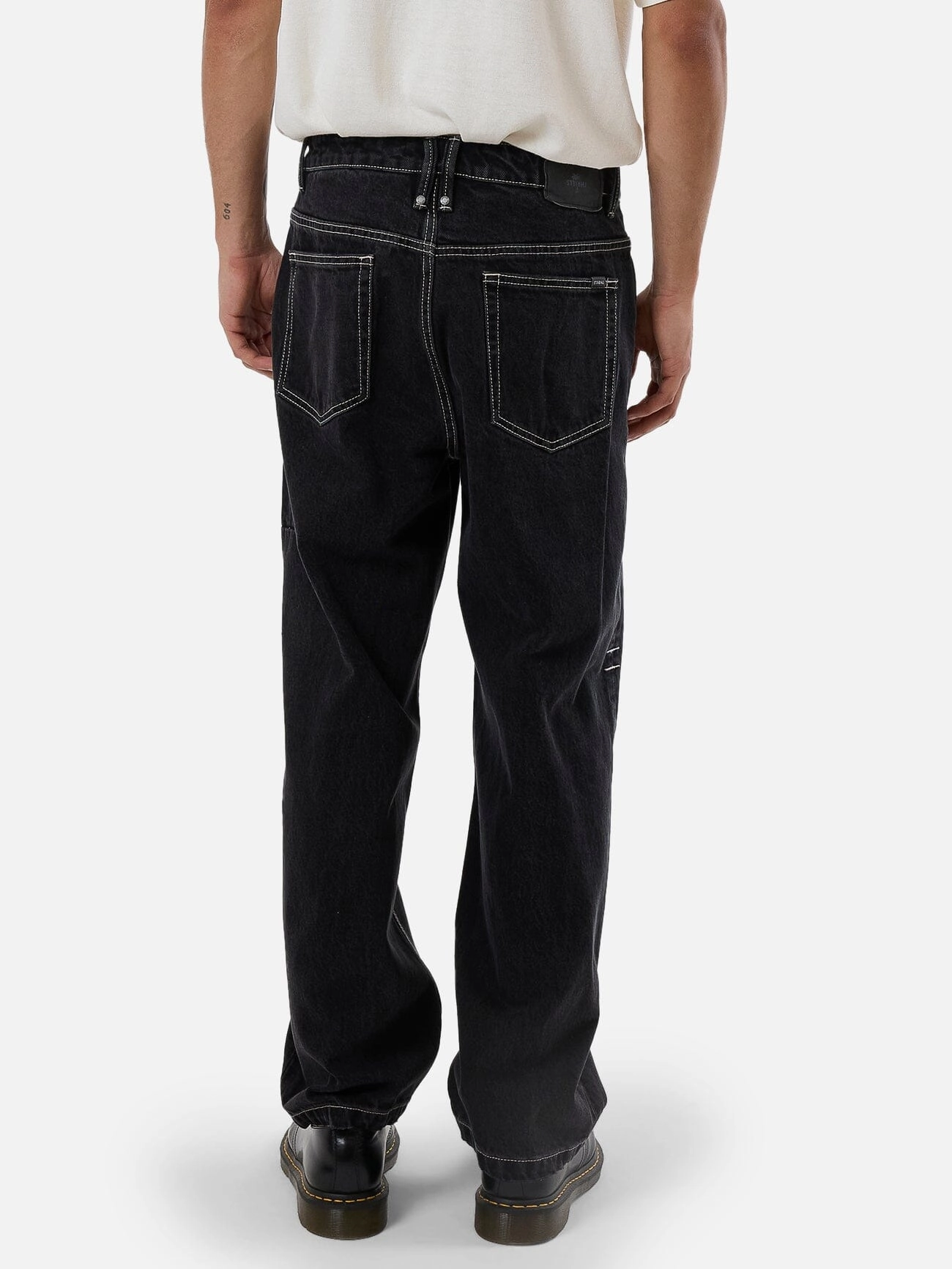 Big Slacker Baggy Denim Jean - Aged Black