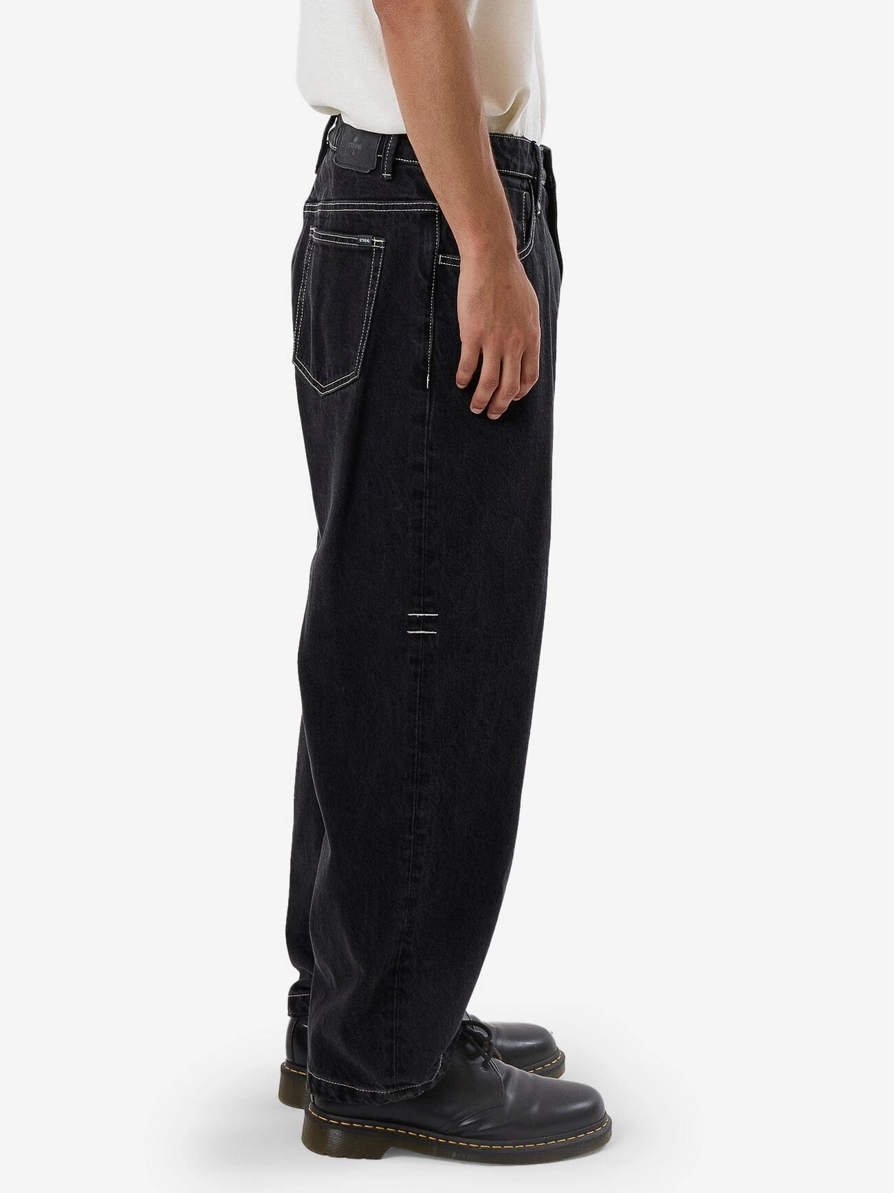 Big Slacker Baggy Denim Jean - Aged Black