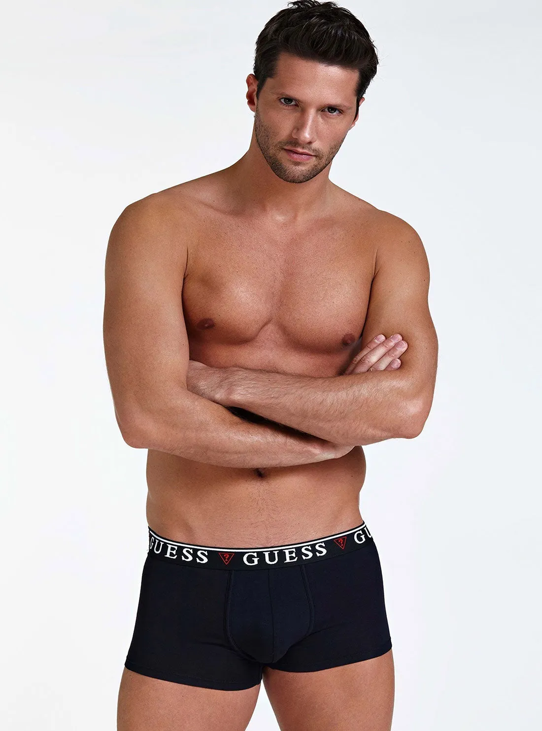 Black Boxer 3-Pack Trunks