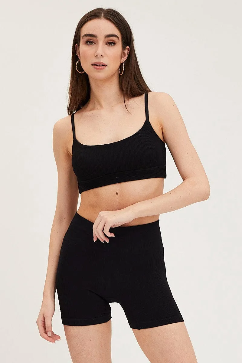 Black Bralette Seamless