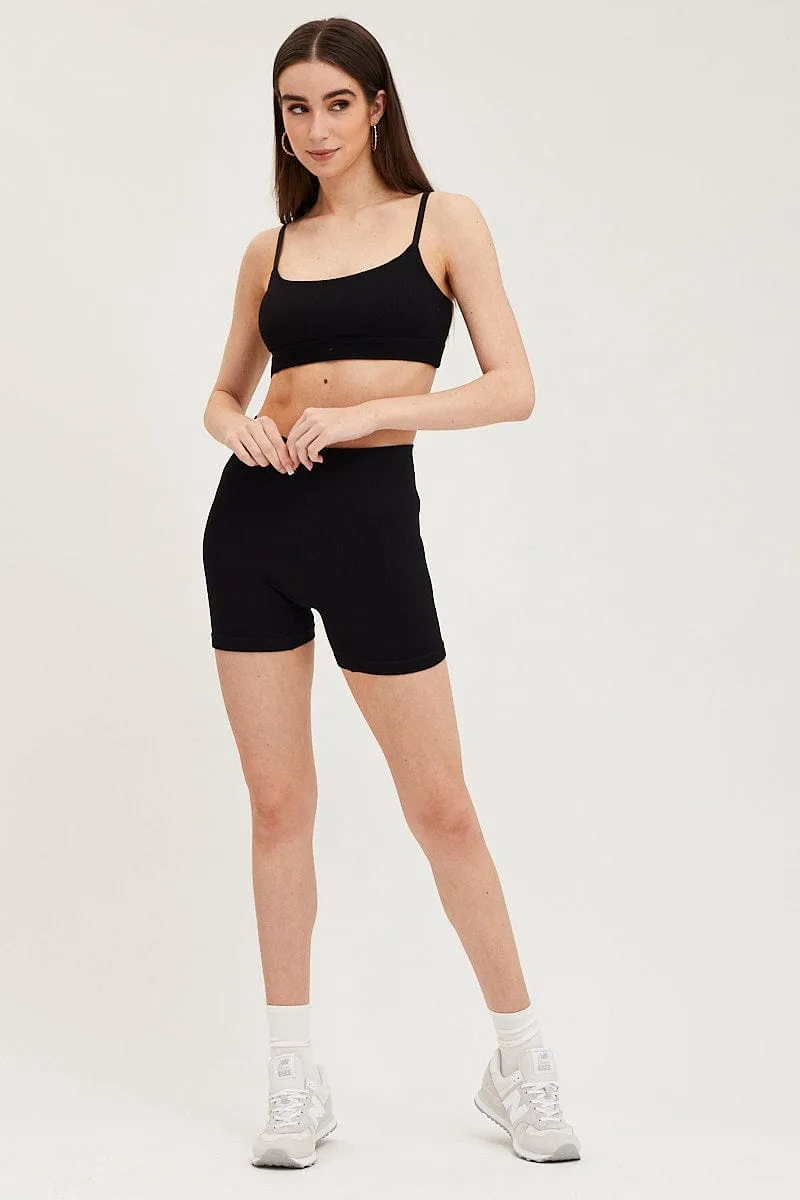 Black Bralette Seamless