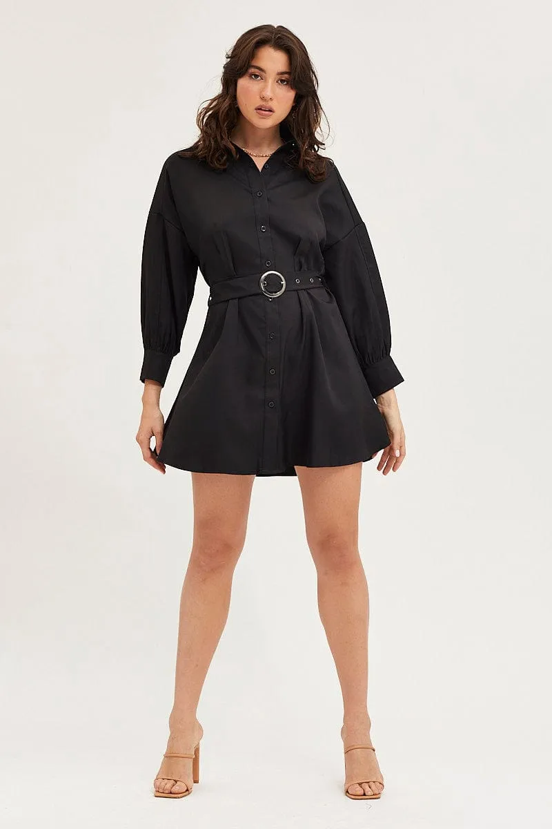 Black Dress Long Sleeve Mini