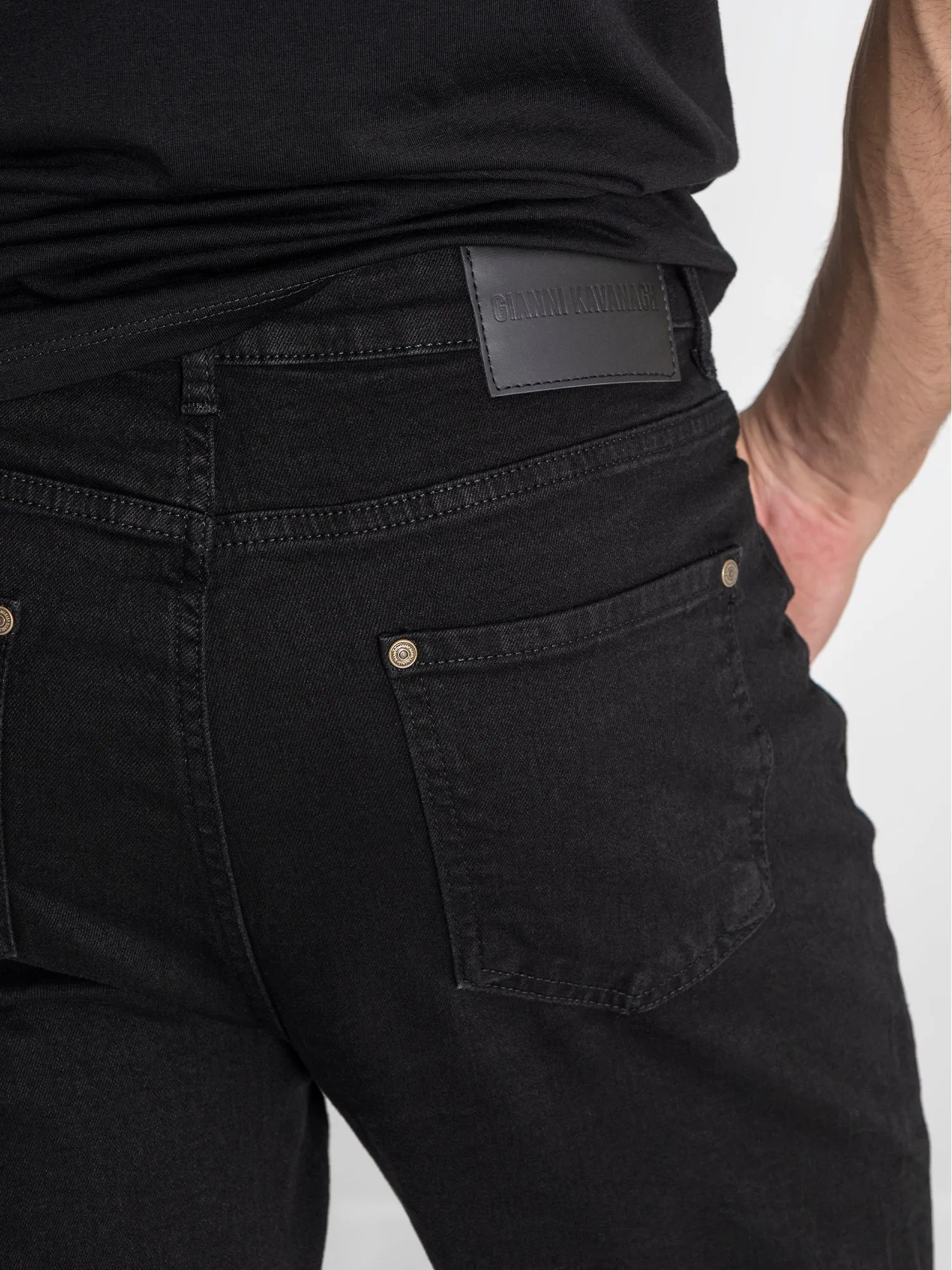 Black GK Carrot Jeans