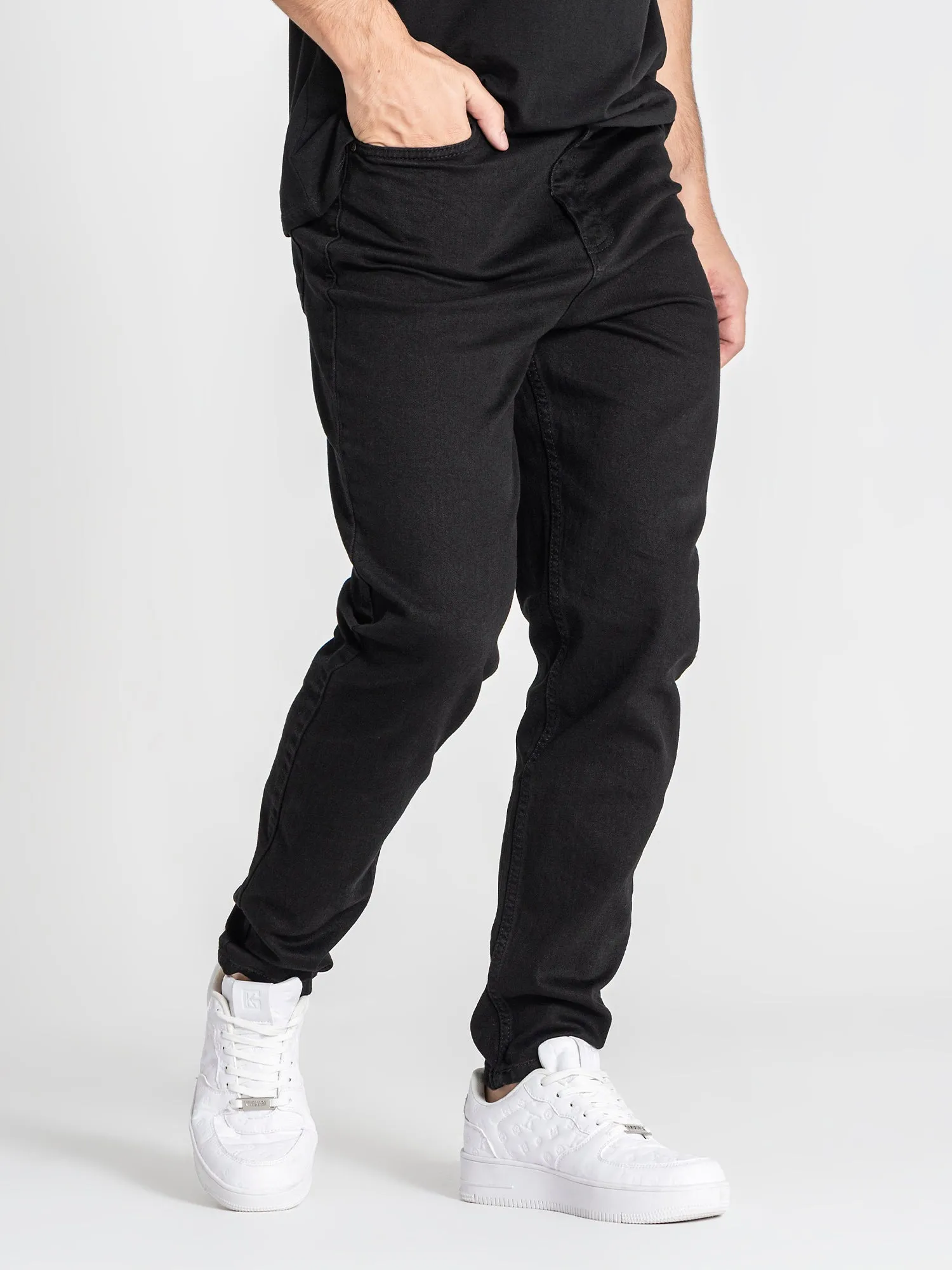 Black GK Carrot Jeans