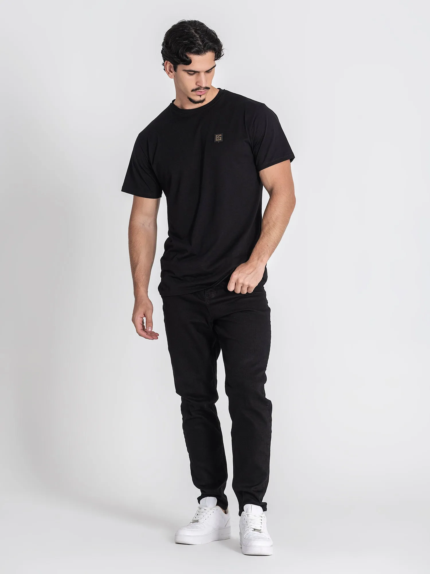 Black GK Carrot Jeans