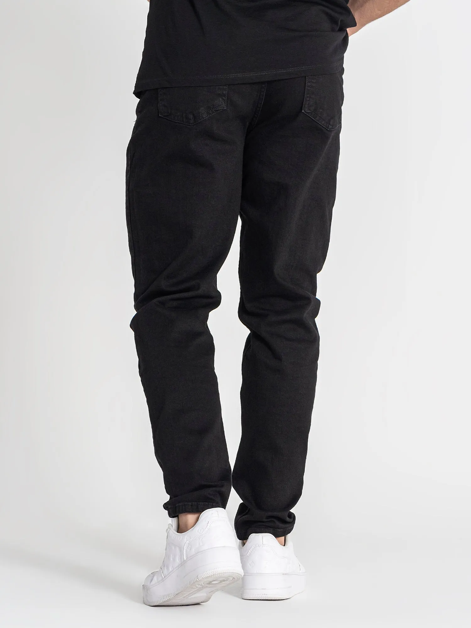 Black GK Carrot Jeans