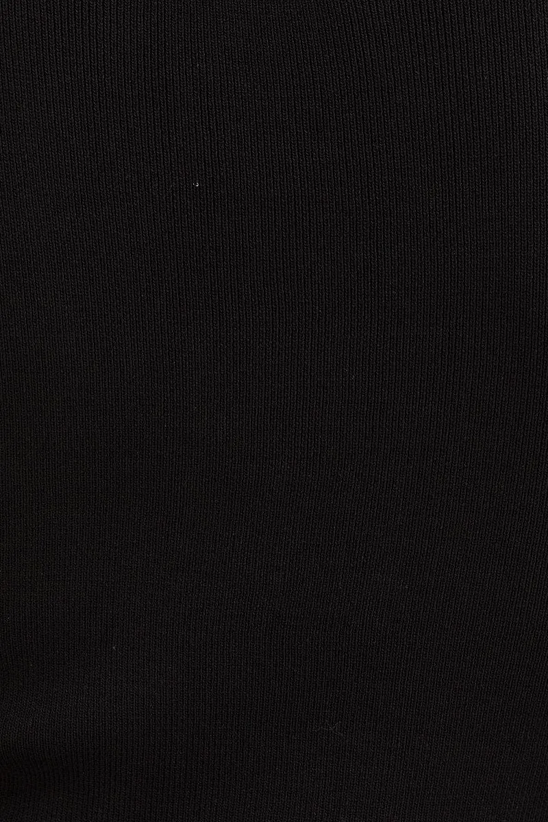 Black Kint Mini Dress