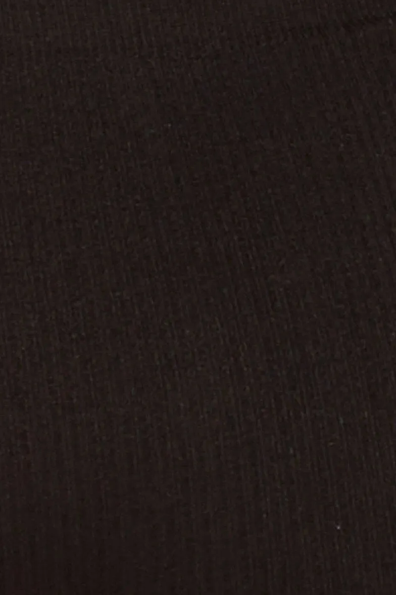 Black Nico Seamless Crop Top
