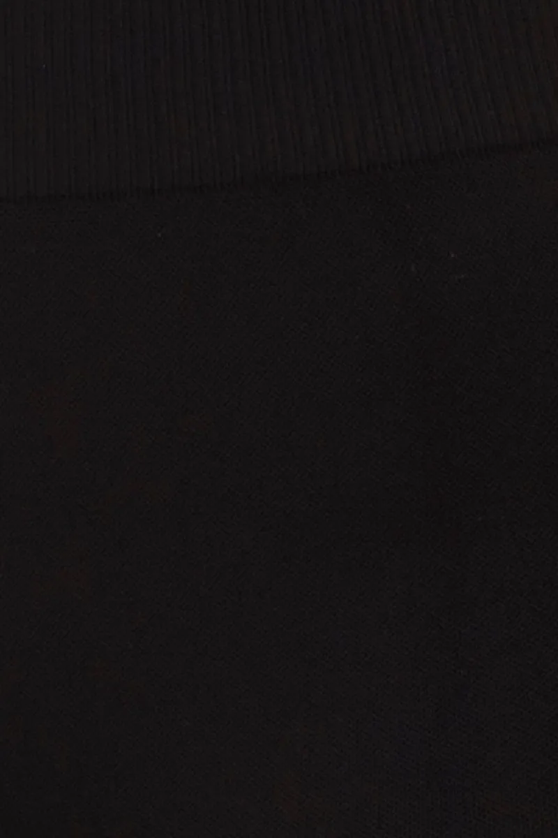 Black Seamless Activewear Singlet Top
