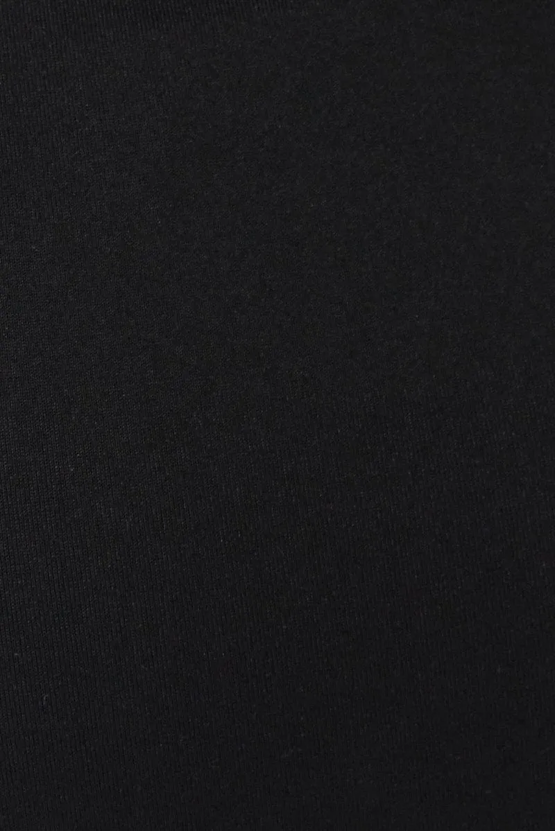 Black Tie Top Singlet