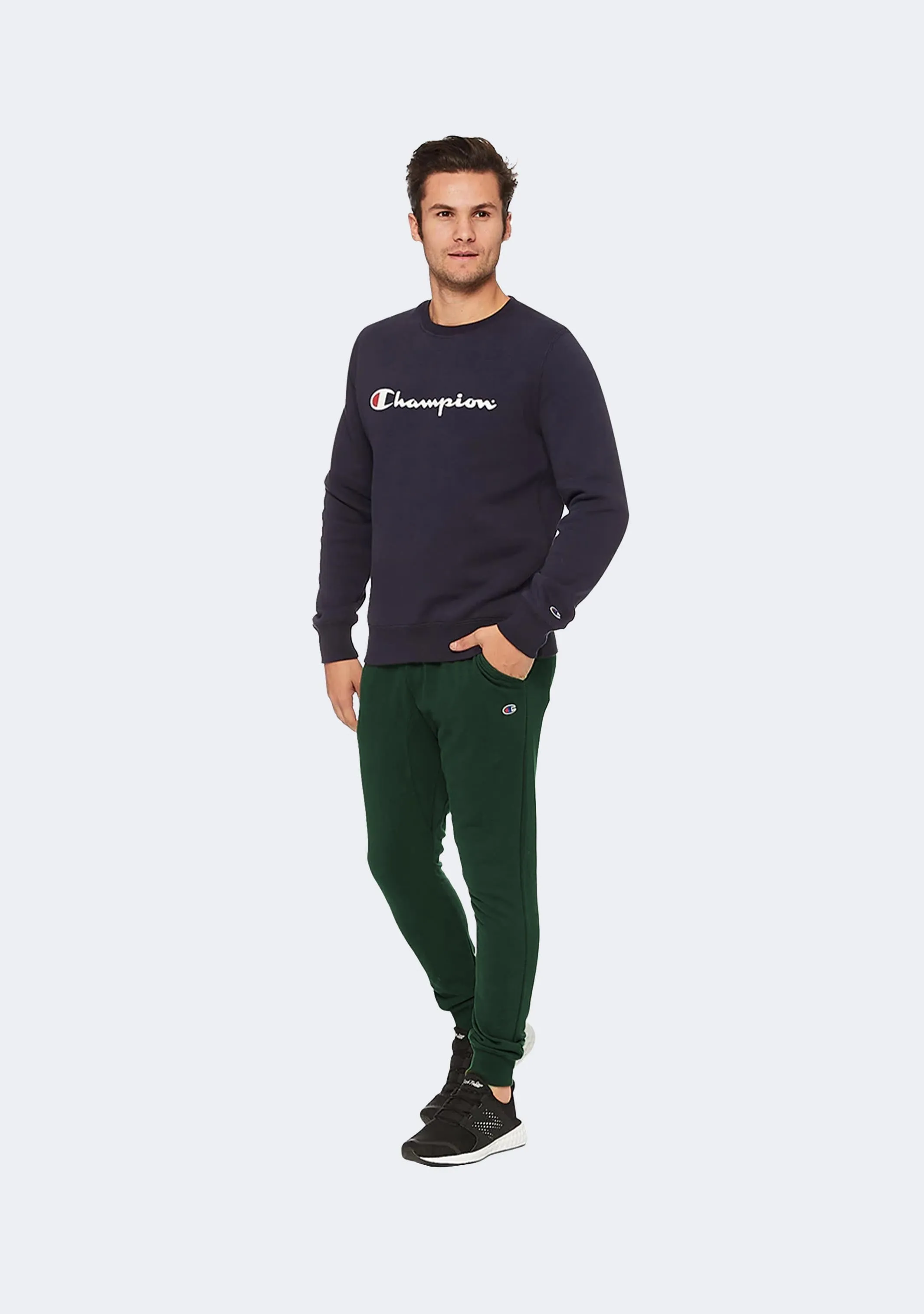 Champion Men's French Terry Colourblock Pants