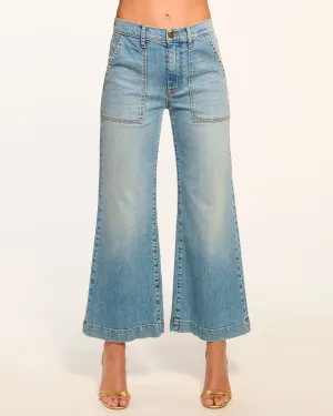 Clifford Cropped Wide Leg Jean
