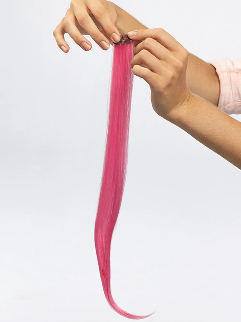 Color Strip HF Synthetic Hair Extension (1 Piece) | Clip In Color | DISCONTINUED