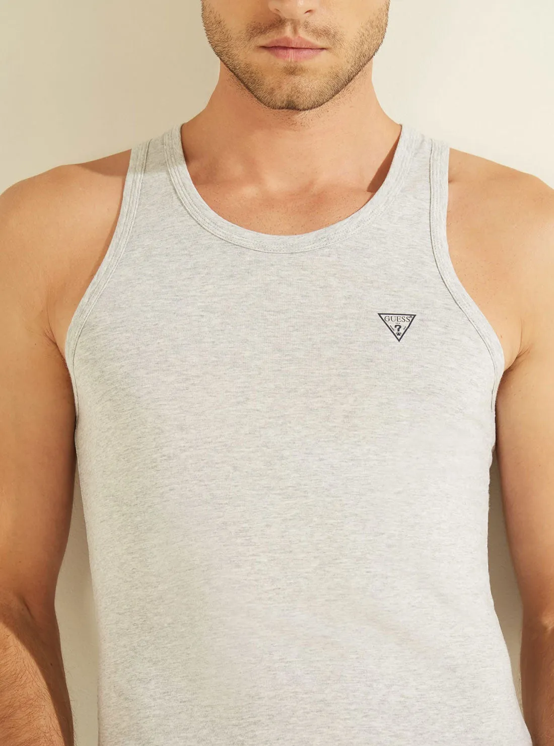 Grey Sleeveless Tank Top