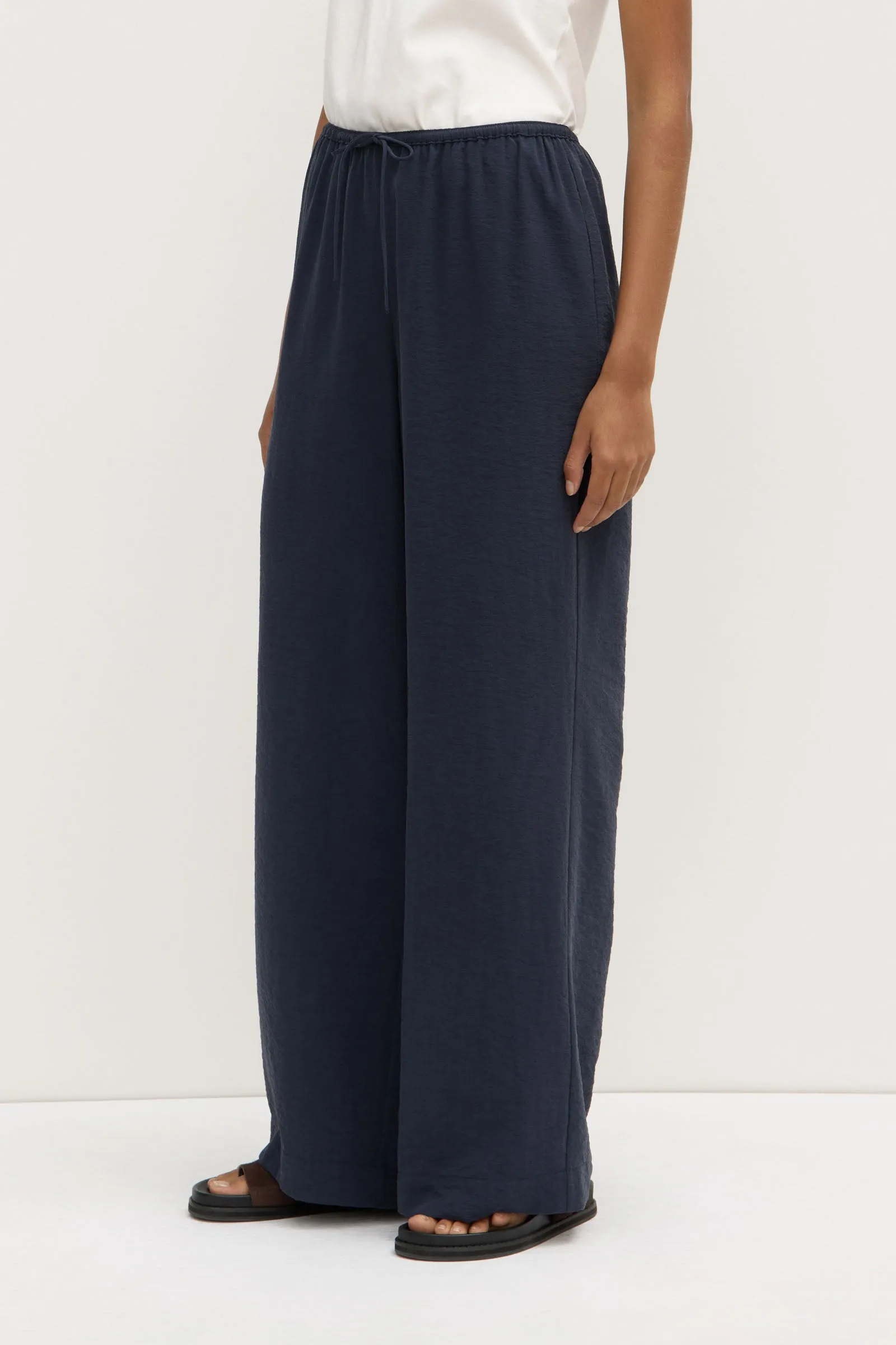 Heather Silk Blend Pant