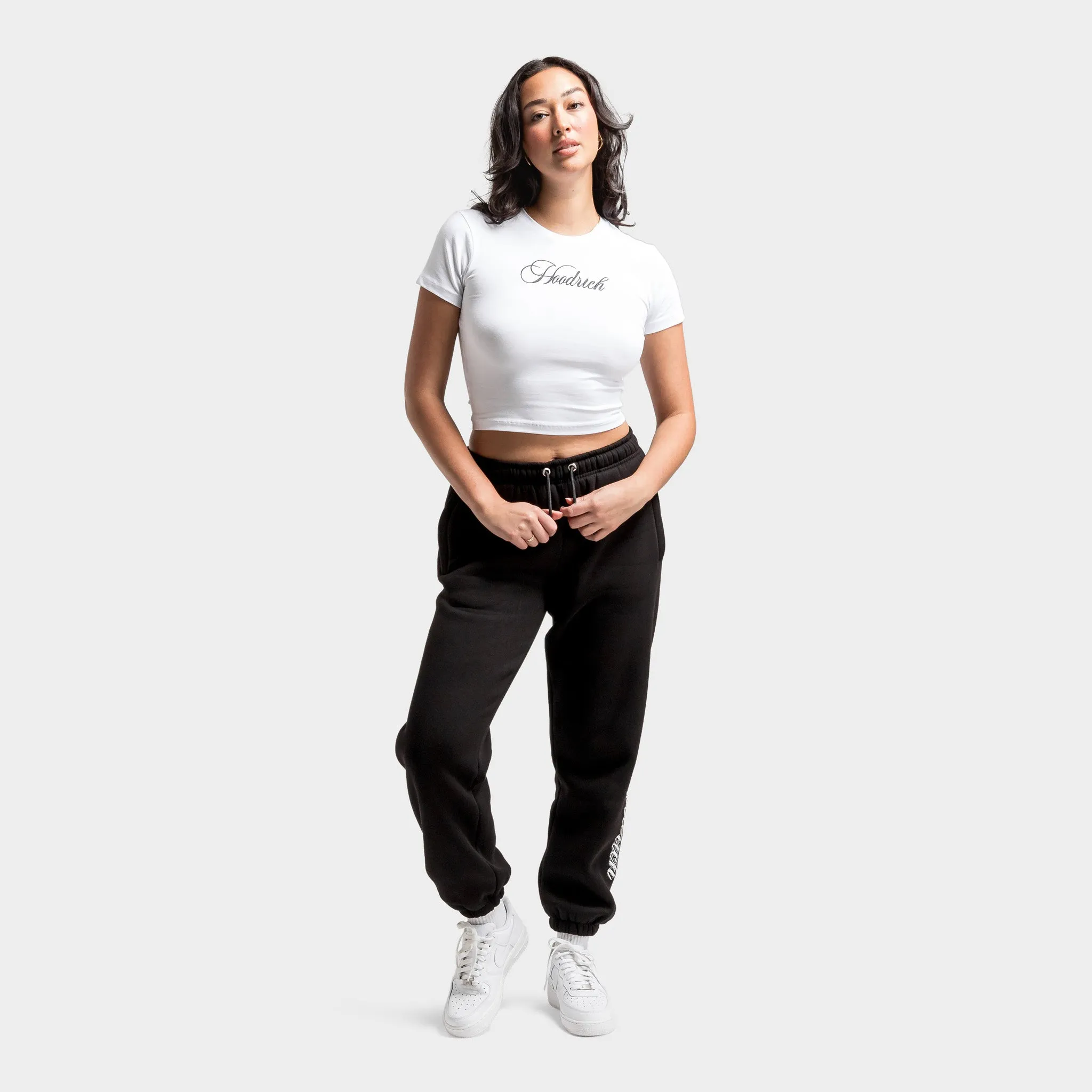 Hoodrich Women's OG Figure Crop Top / White
