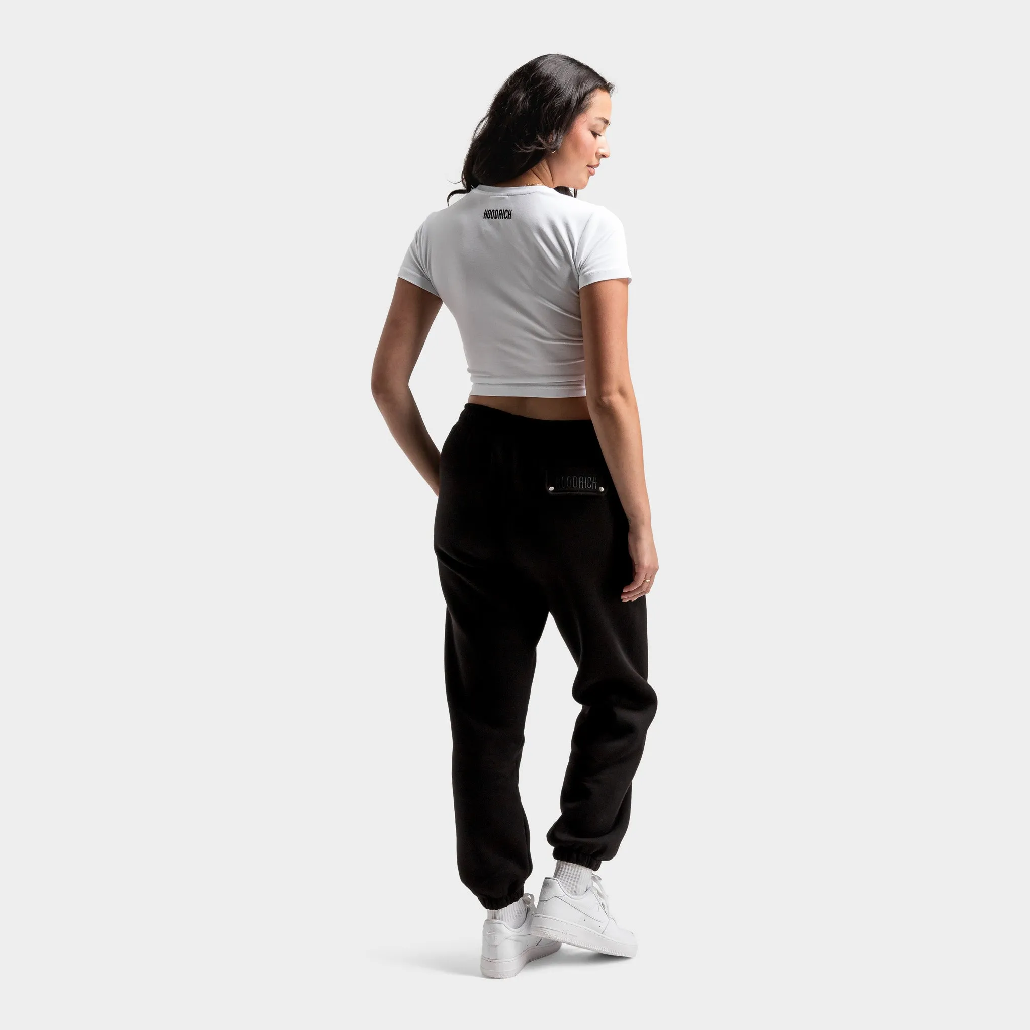 Hoodrich Women's OG Figure Crop Top / White