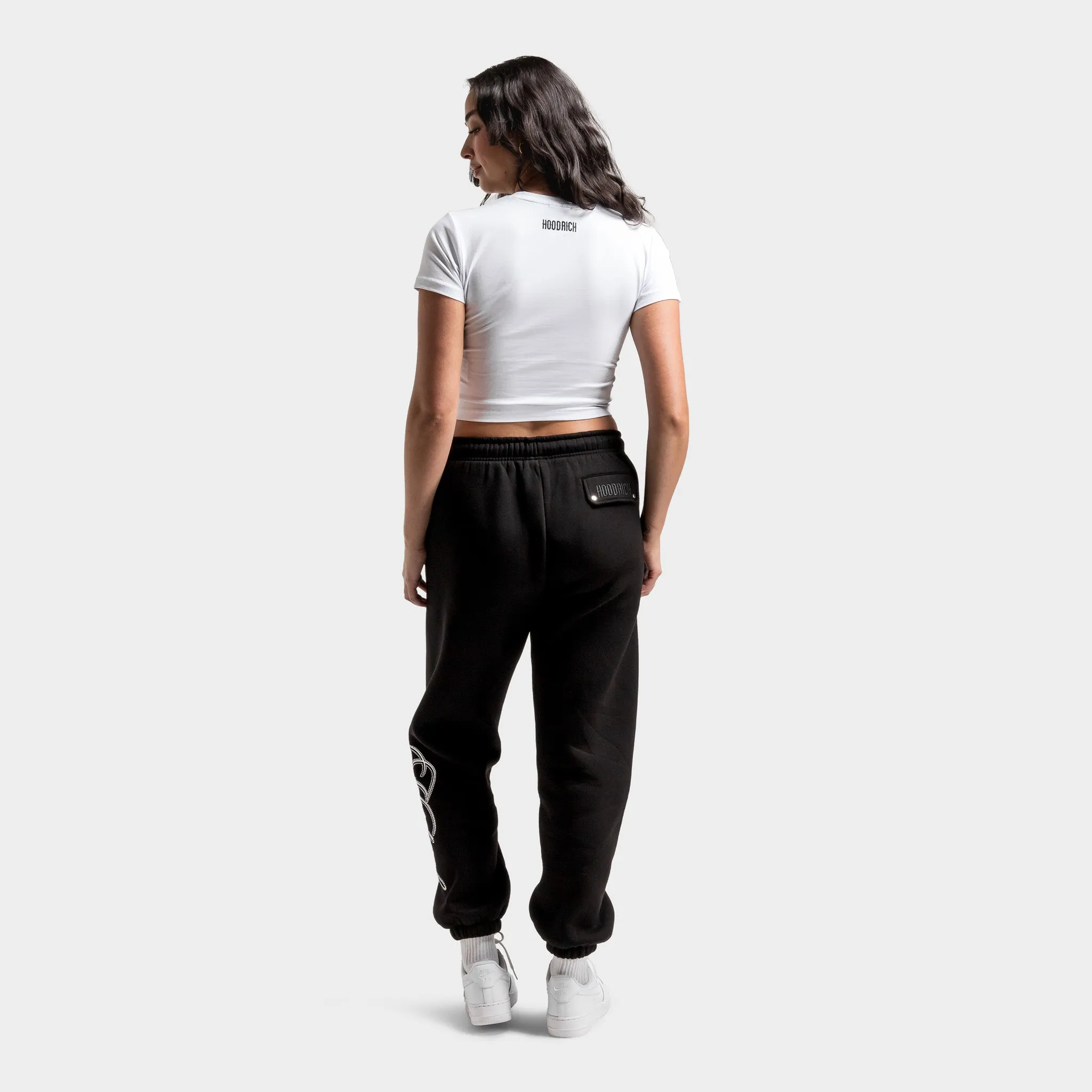 Hoodrich Women's OG Figure Crop Top / White