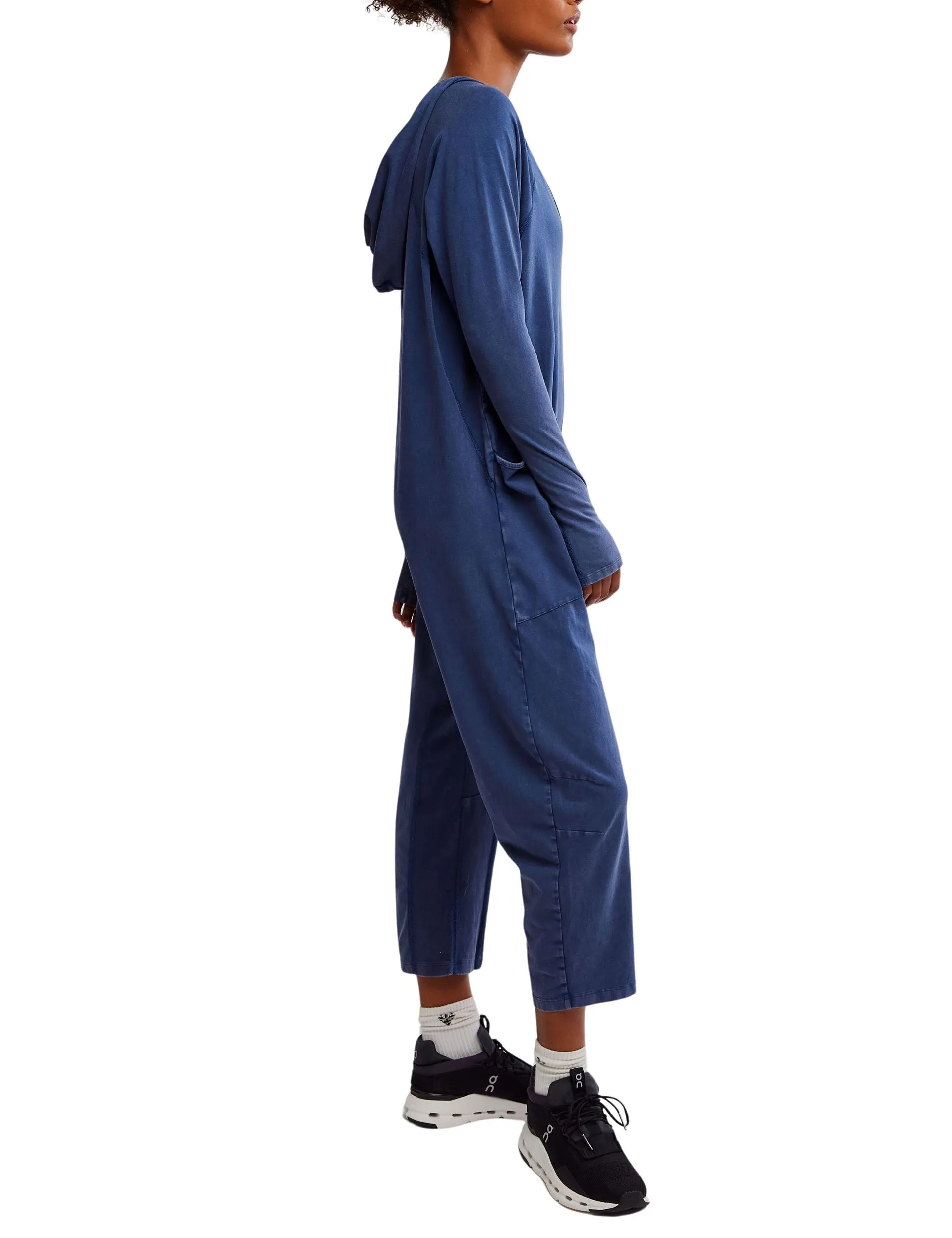 Hot Shot Long-Sleeve Onesie - Midnight Navy