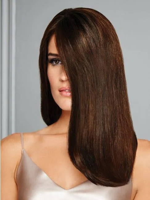 Indulgence Hairpiece by Raquel Welch | Human Hair Top Piece