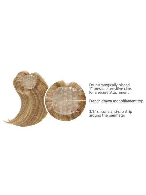 Indulgence Hairpiece by Raquel Welch | Human Hair Top Piece