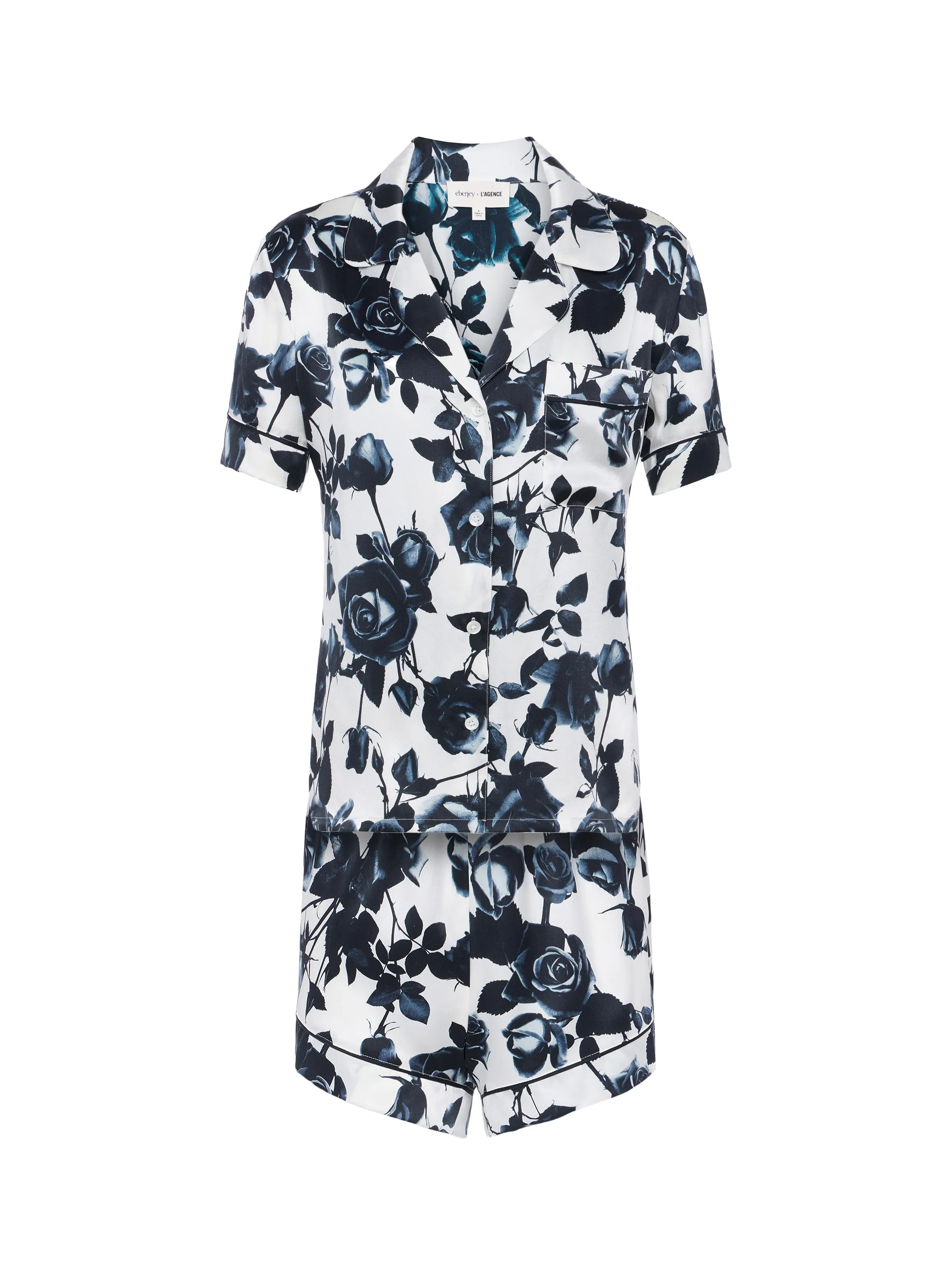 Inez Silk Short Pajama Set