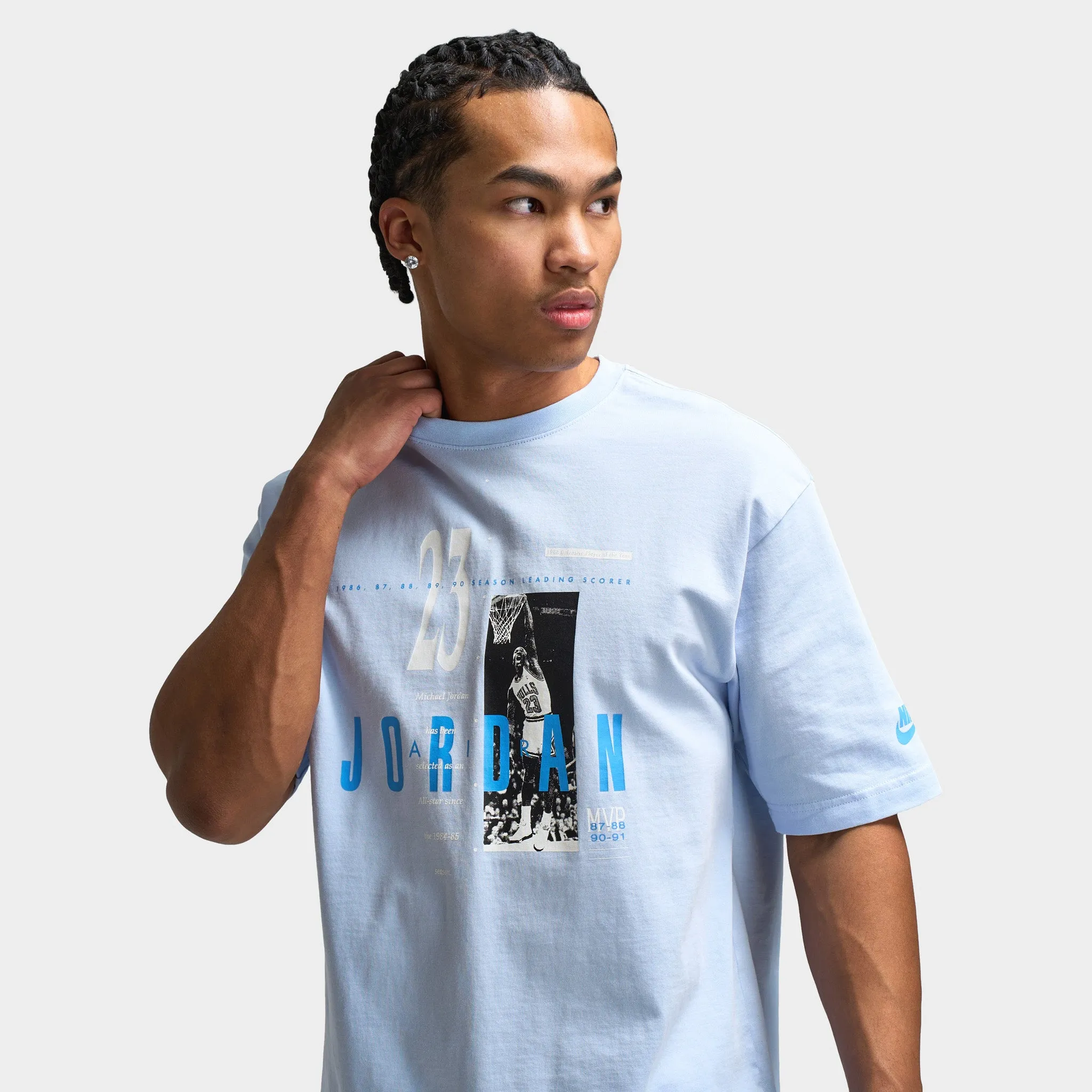 Jordan Reissue Graphic T-Shirt Hydrogen Blue / White