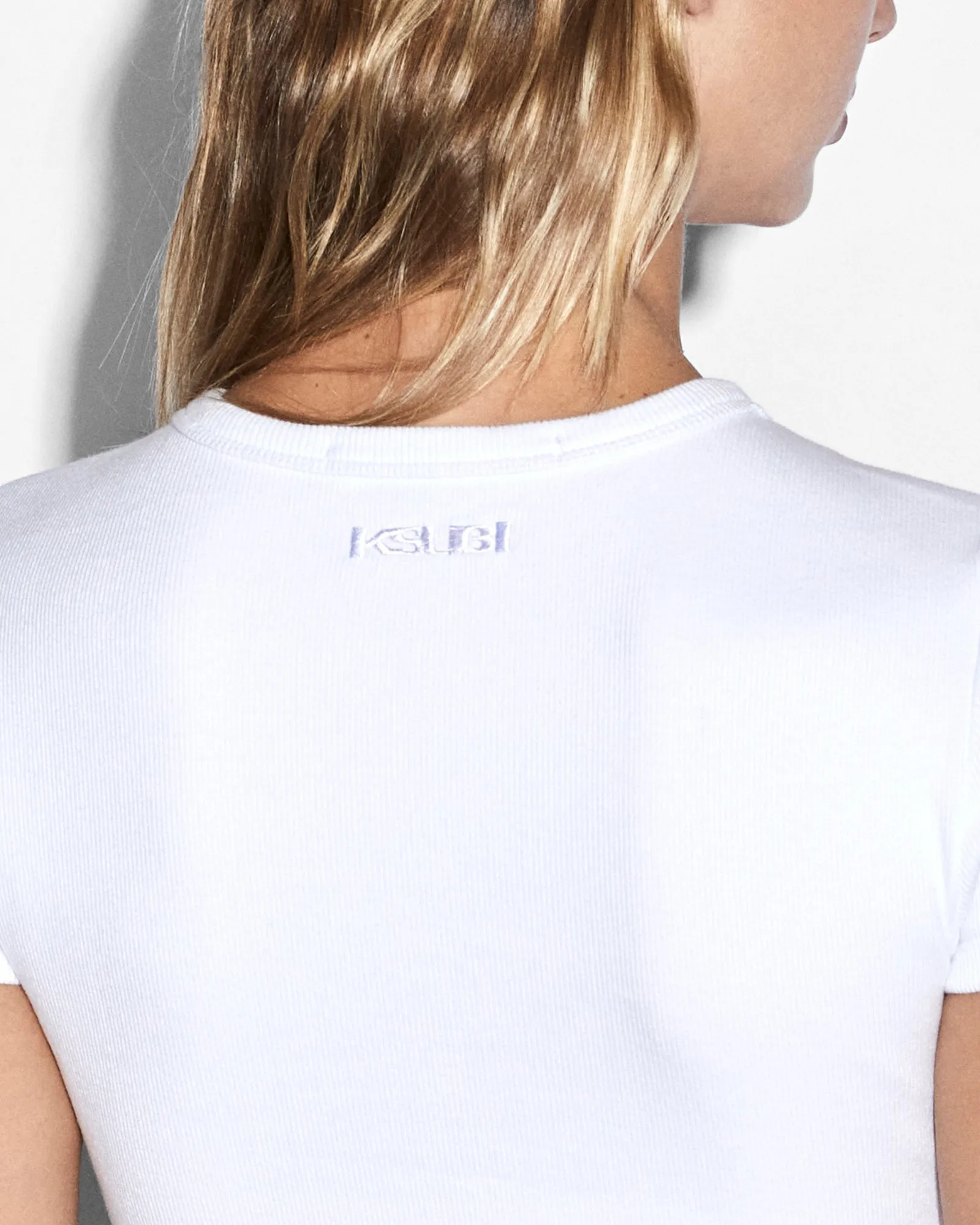 KUT OUT SS TEE WHITE