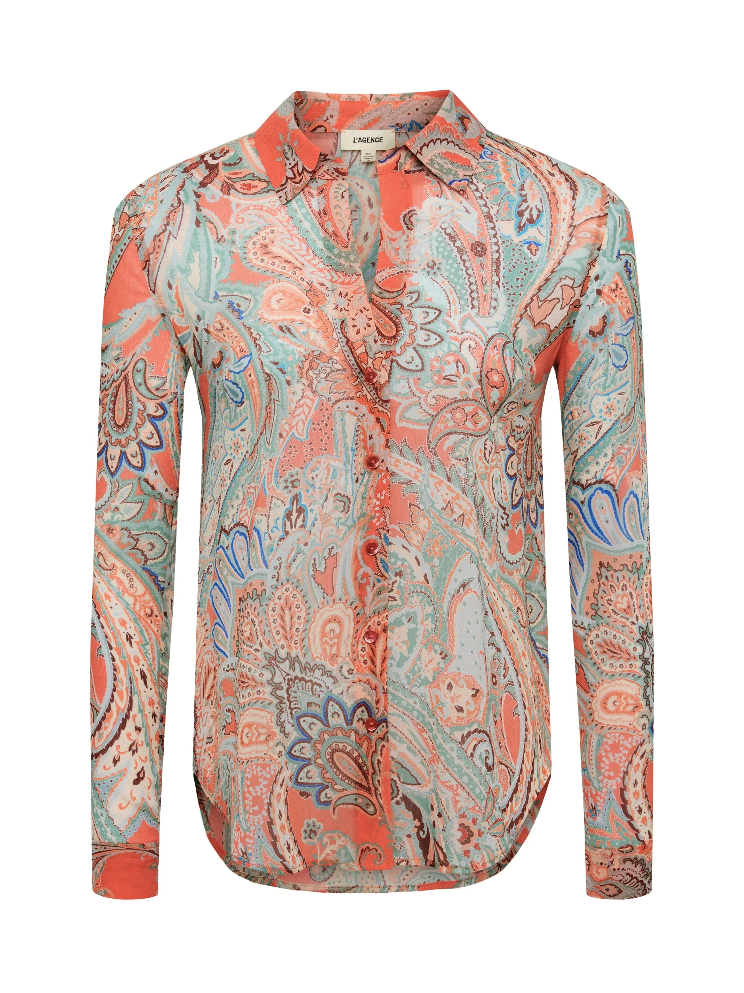 Laurent Paisley Blouse