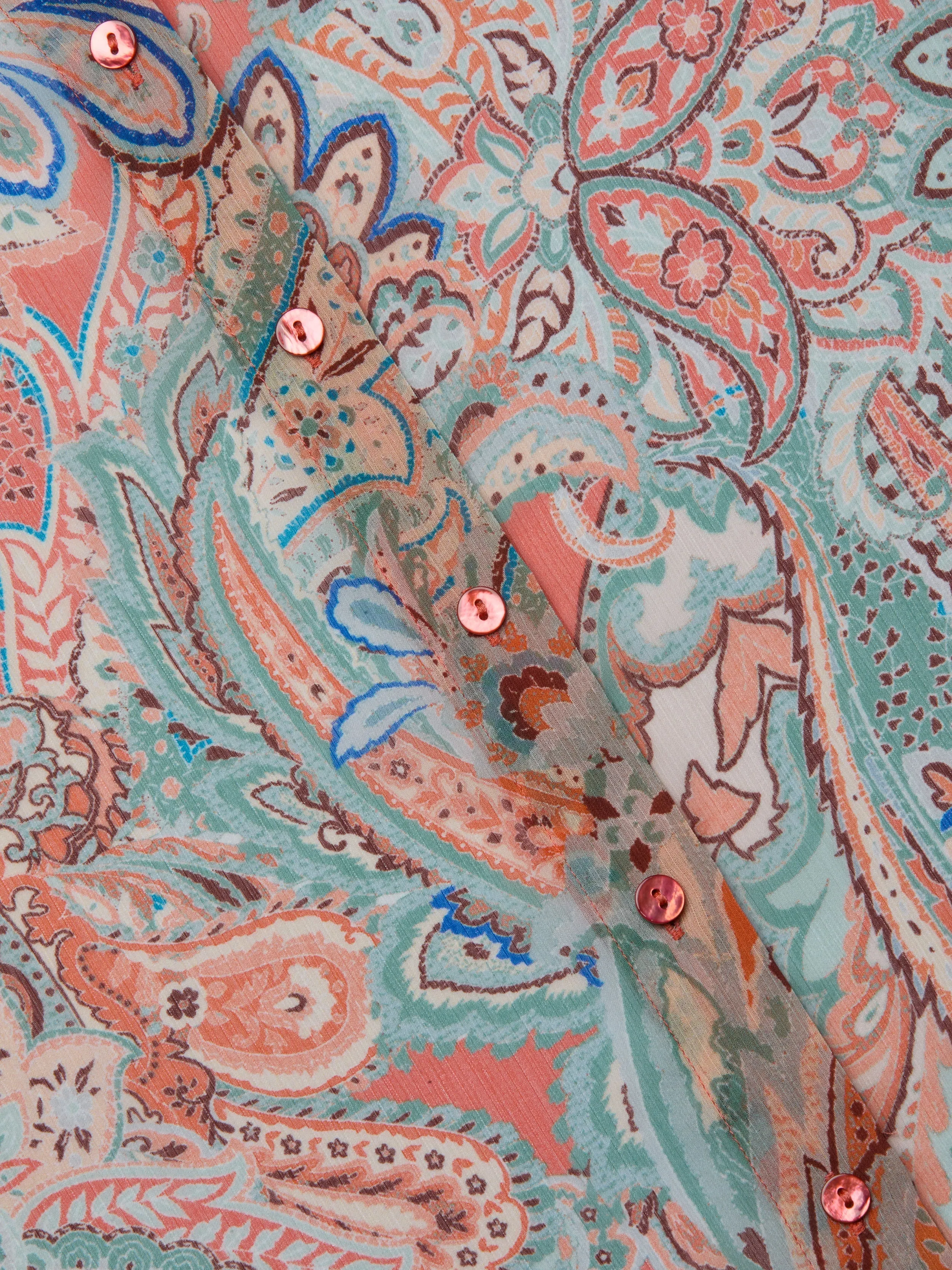 Laurent Paisley Blouse