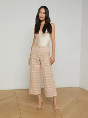 Lula Cropped Tweed Trouser