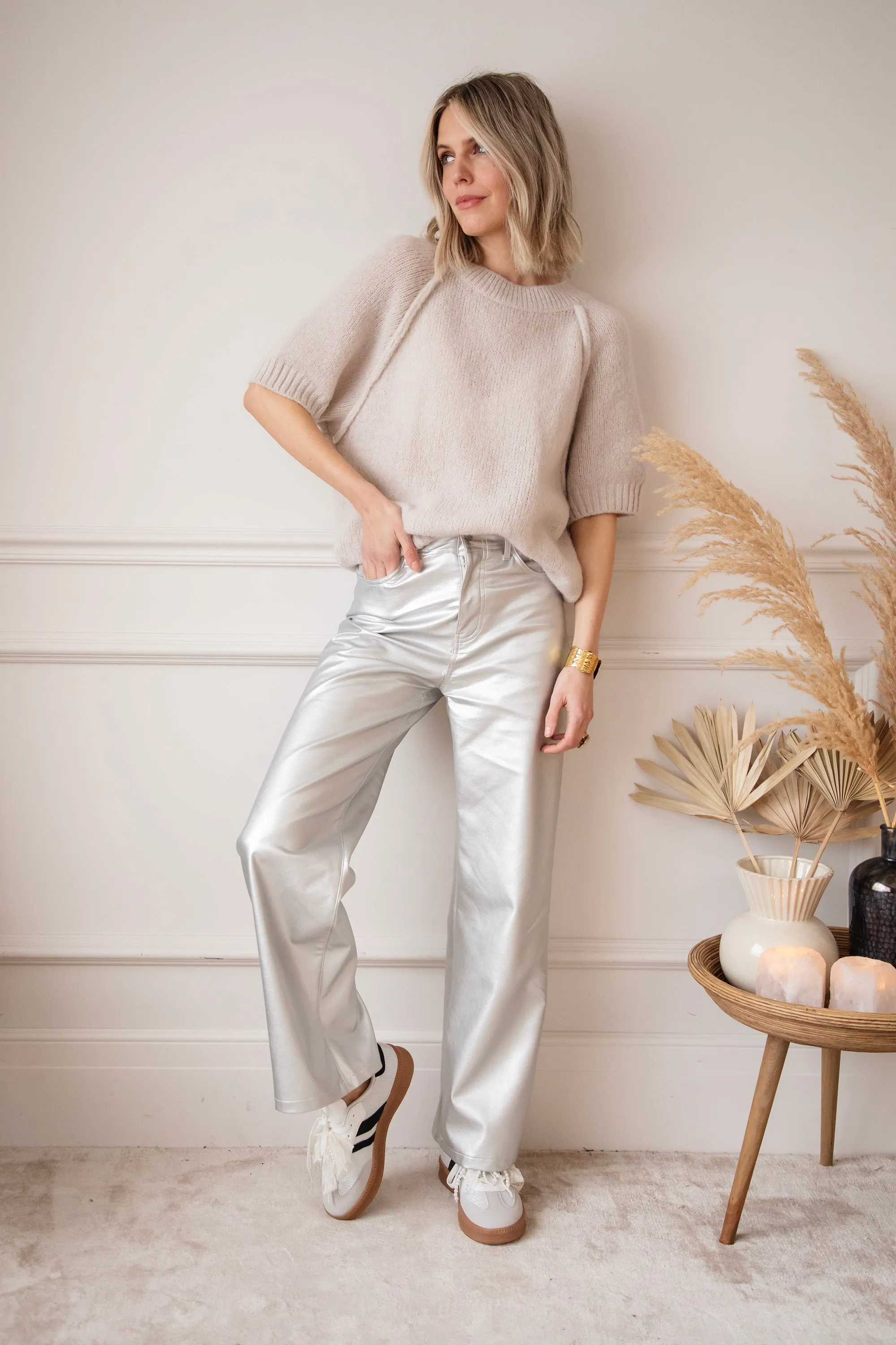 Lunar Glow Silver - Broek