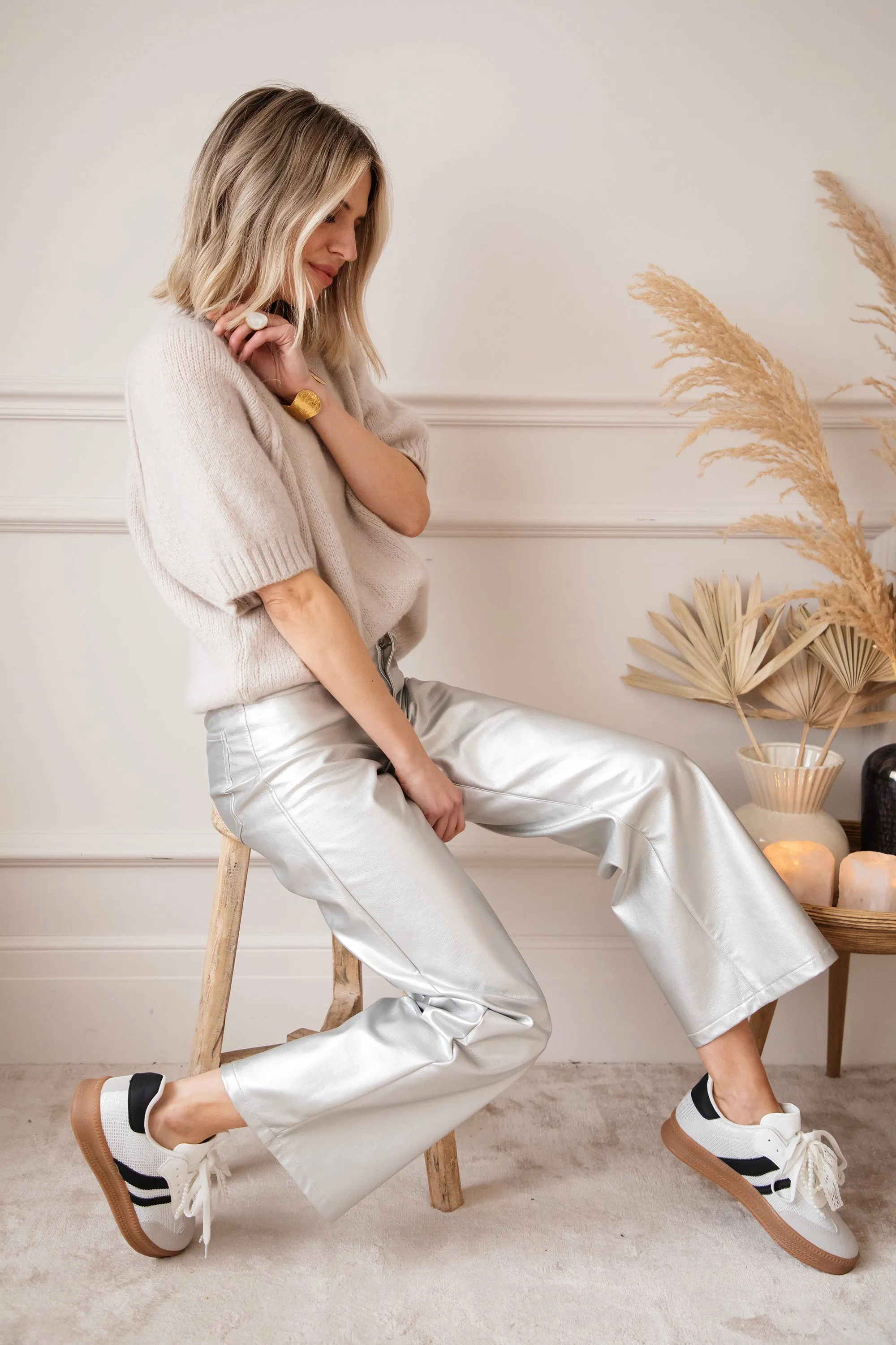 Lunar Glow Silver - Broek