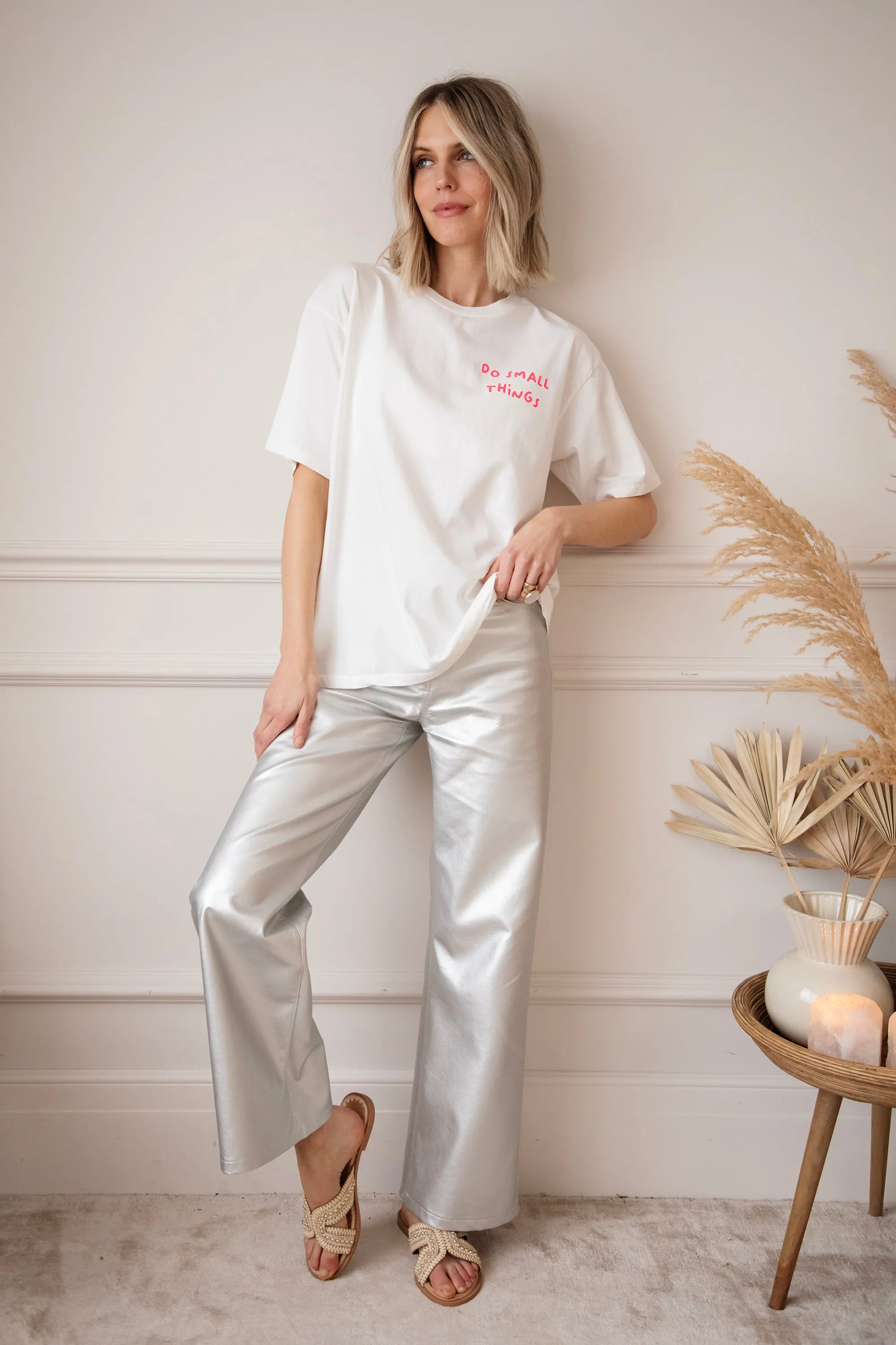Lunar Glow Silver - Broek