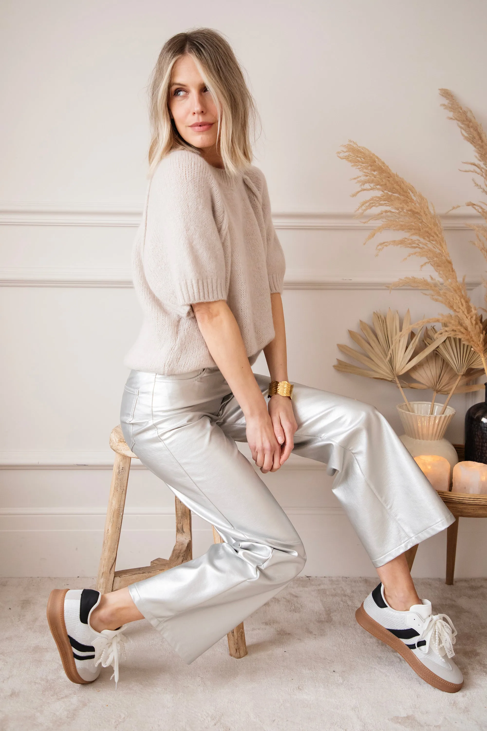 Lunar Glow Silver - Broek