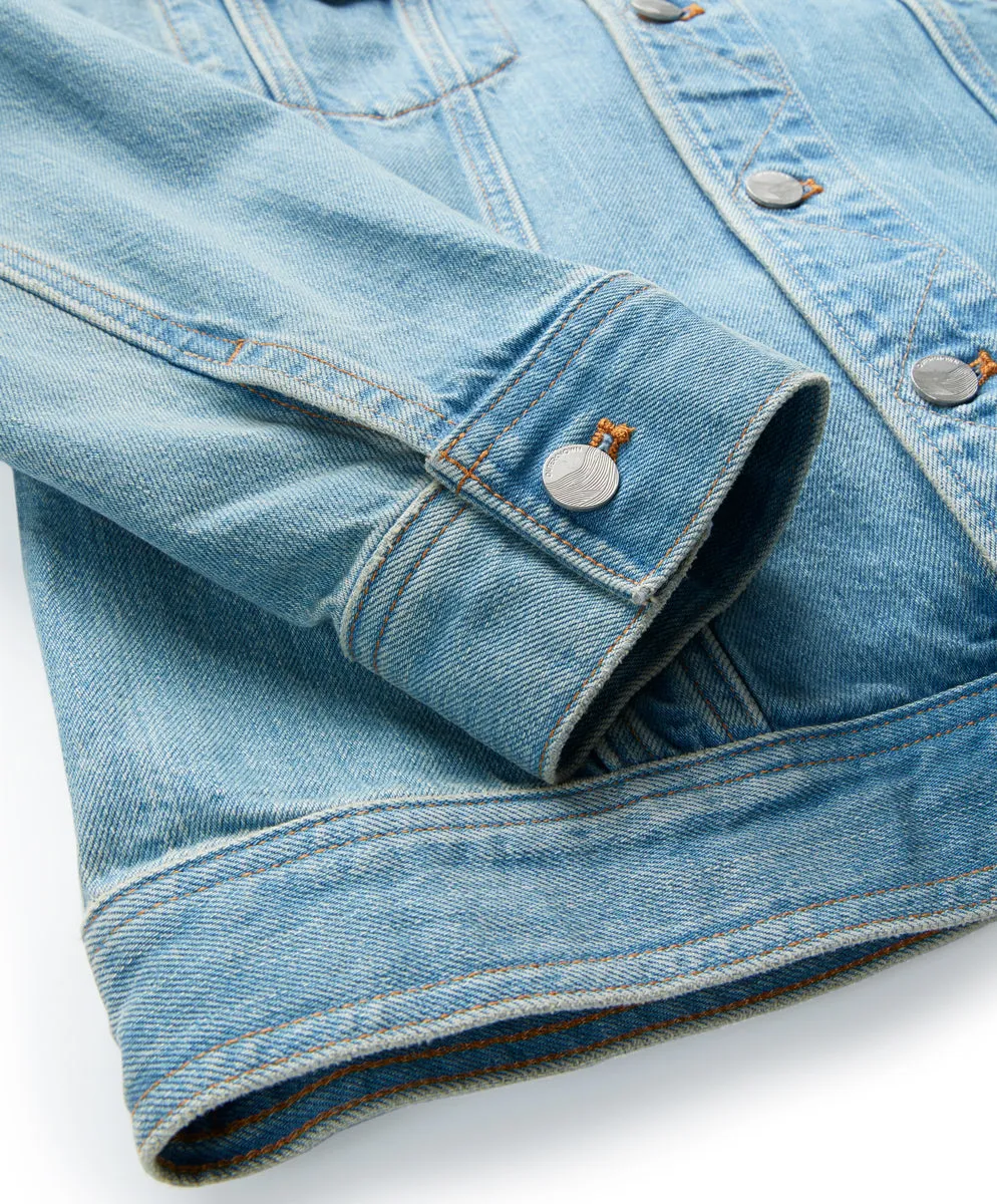 Men's Peacenik Denim Trucker - Outerworn