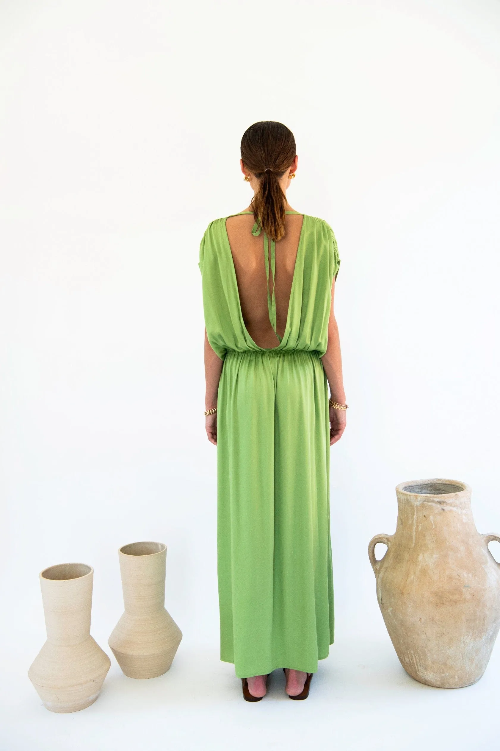 Natalia Satin TENCEL™ Dress | Multiple Colours