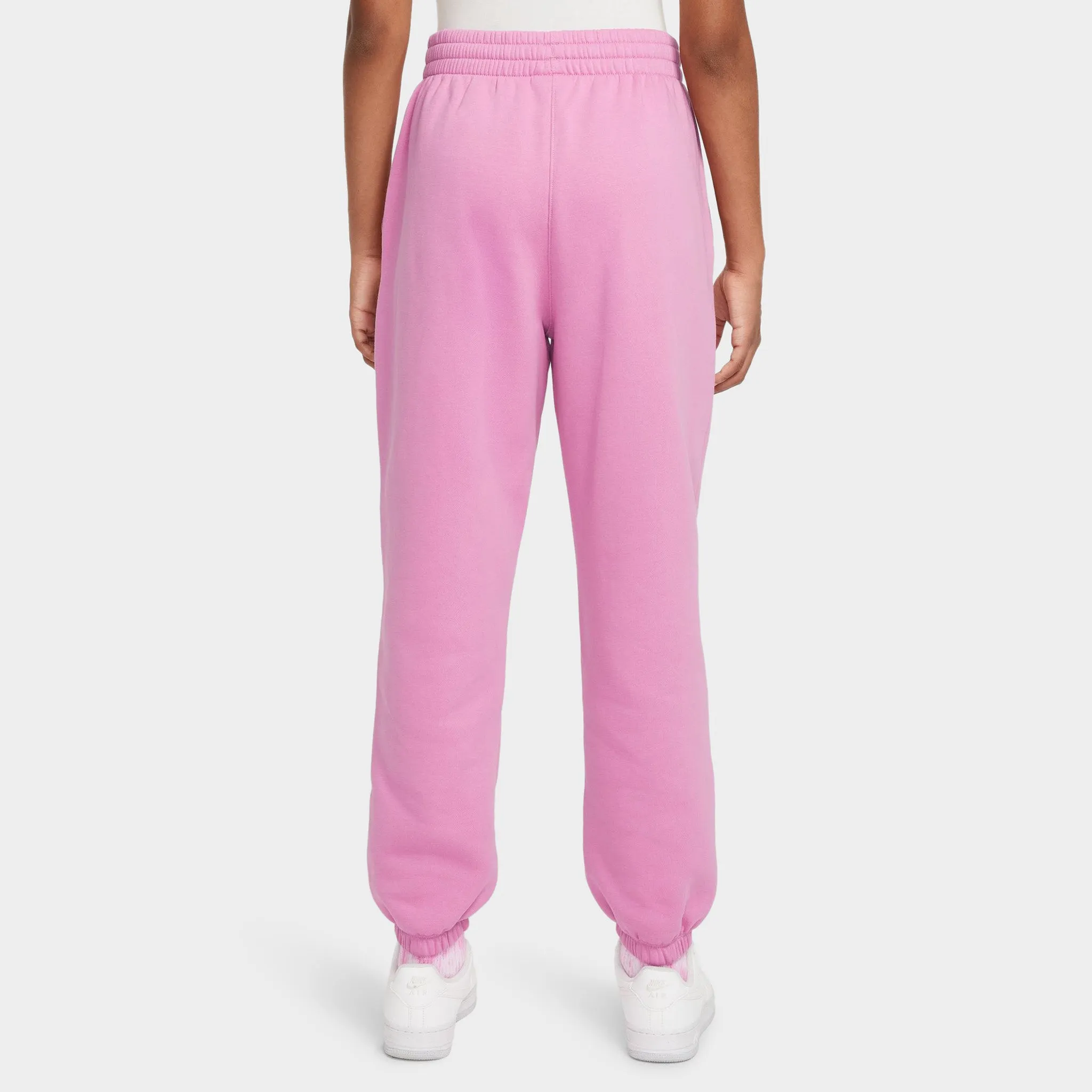 Nike Junior Girls' Club Fleece Loose Pants Magic Flam