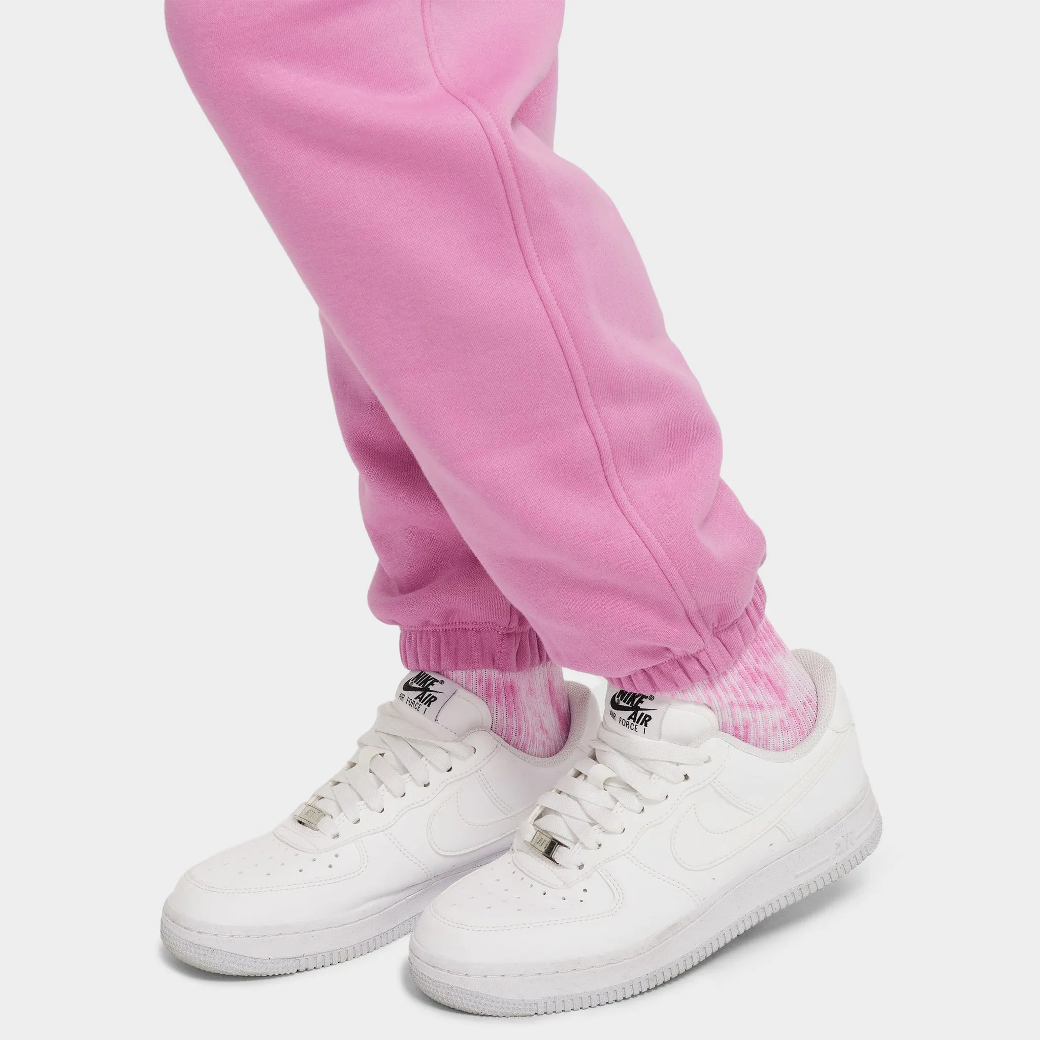 Nike Junior Girls' Club Fleece Loose Pants Magic Flam