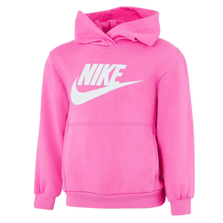 NIKE KID'S NSW CLUB FLEECE PINK HOODIE