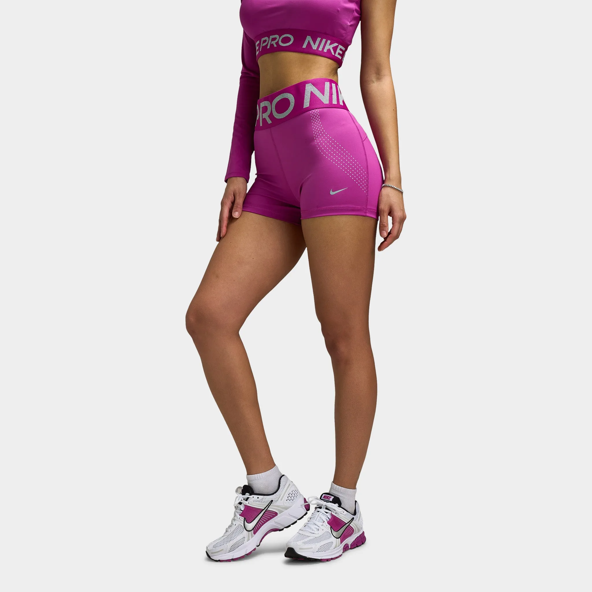 Nike Pro Sculpt Women's Dri-FIT 3" High-Rise Shorts / Pink