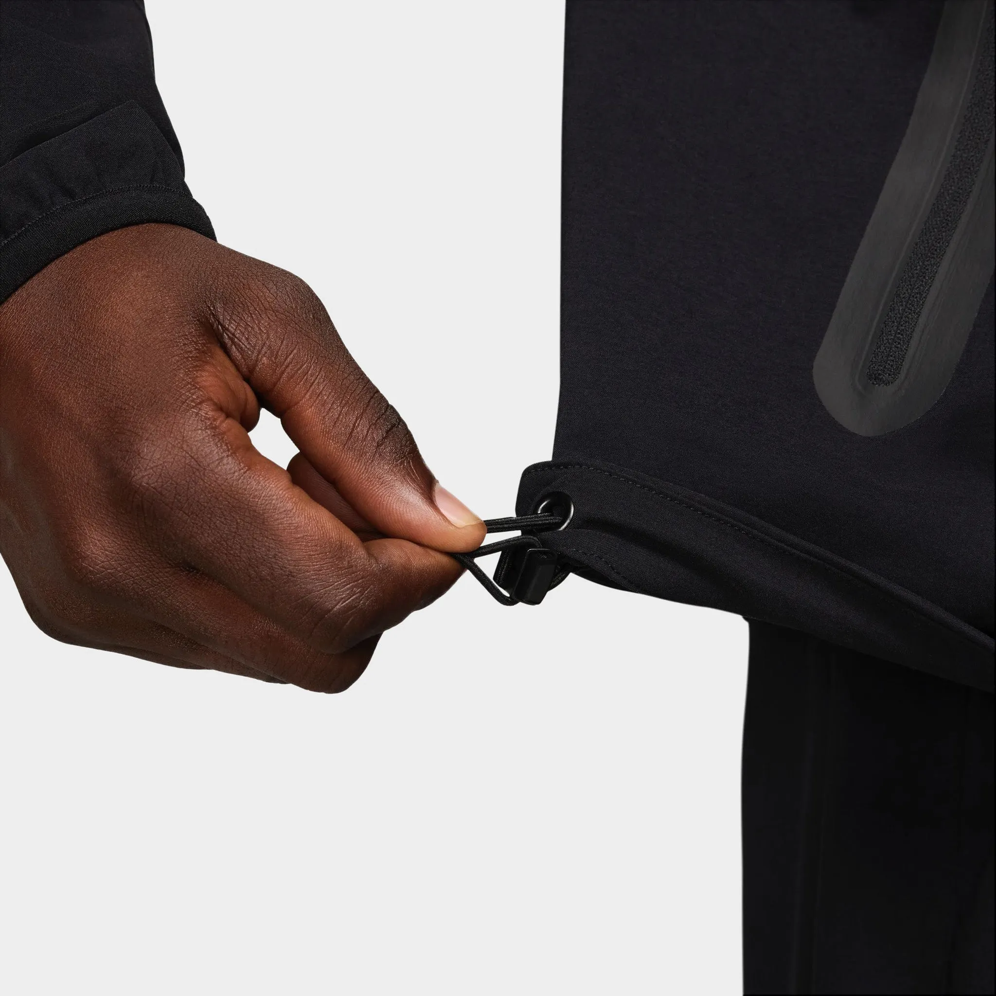 Nike Tech Woven Full Zip Windrunner Jacket Black / Black - Black